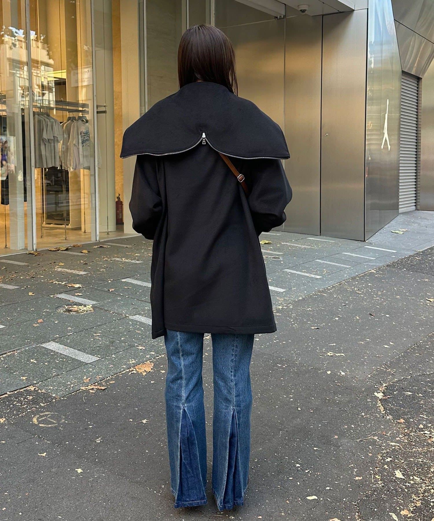 CIAOPANIC(チャオパニック) ウール混カデットコート