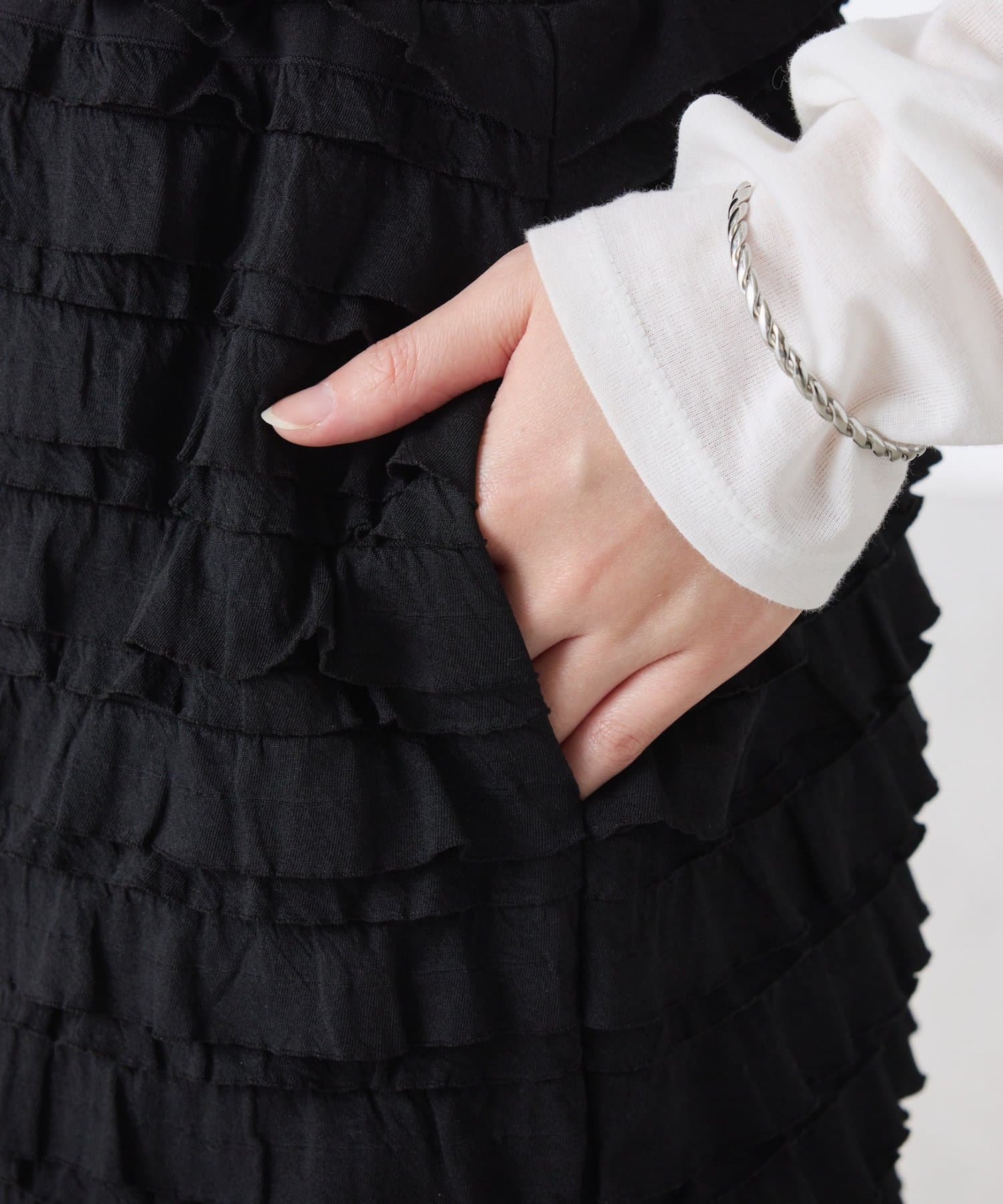 COLLAGE GALLARDAGALANTE(コラージュ ガリャルダガランテ) 【PROVOKE別注アイテム】 フリルレイヤードスカート