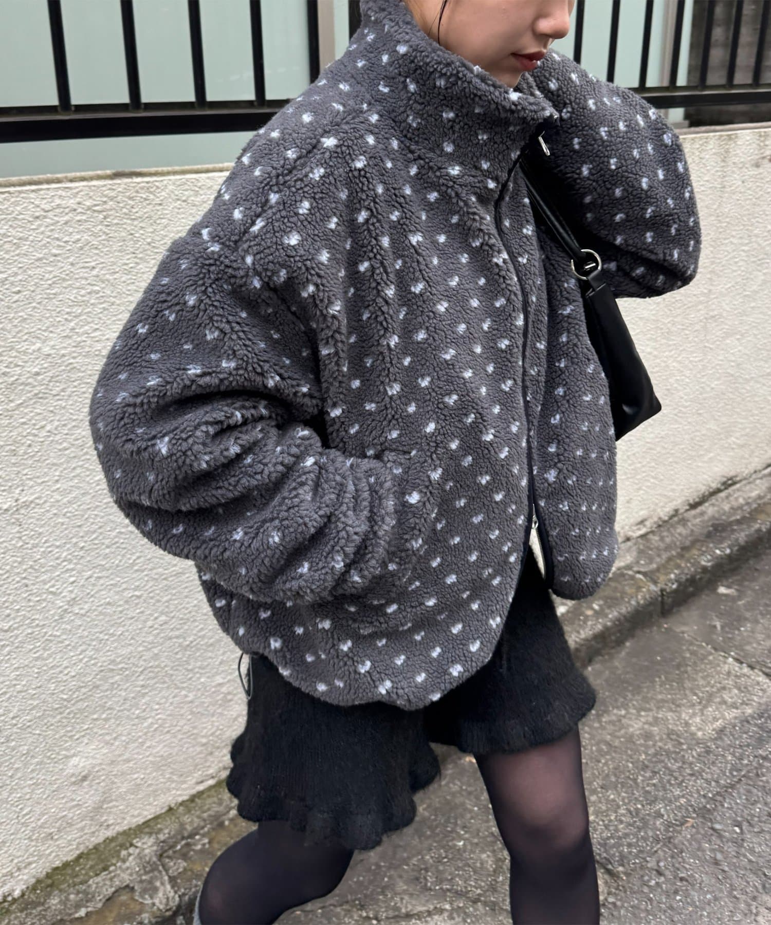 DISCOAT(ディスコート) 【umm.】WEB限定パイピングボアジャケット