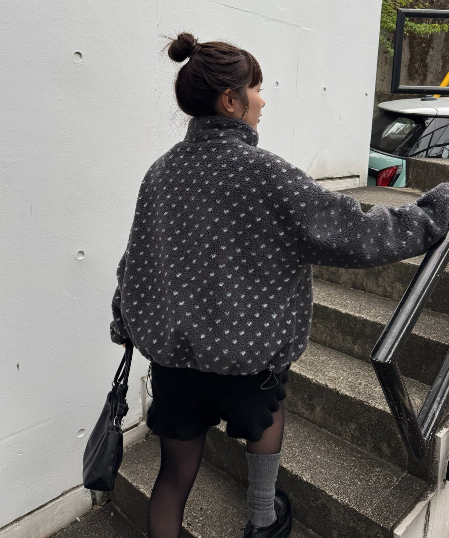 DISCOAT(ディスコート) 【umm.】WEB限定パイピングボアジャケット