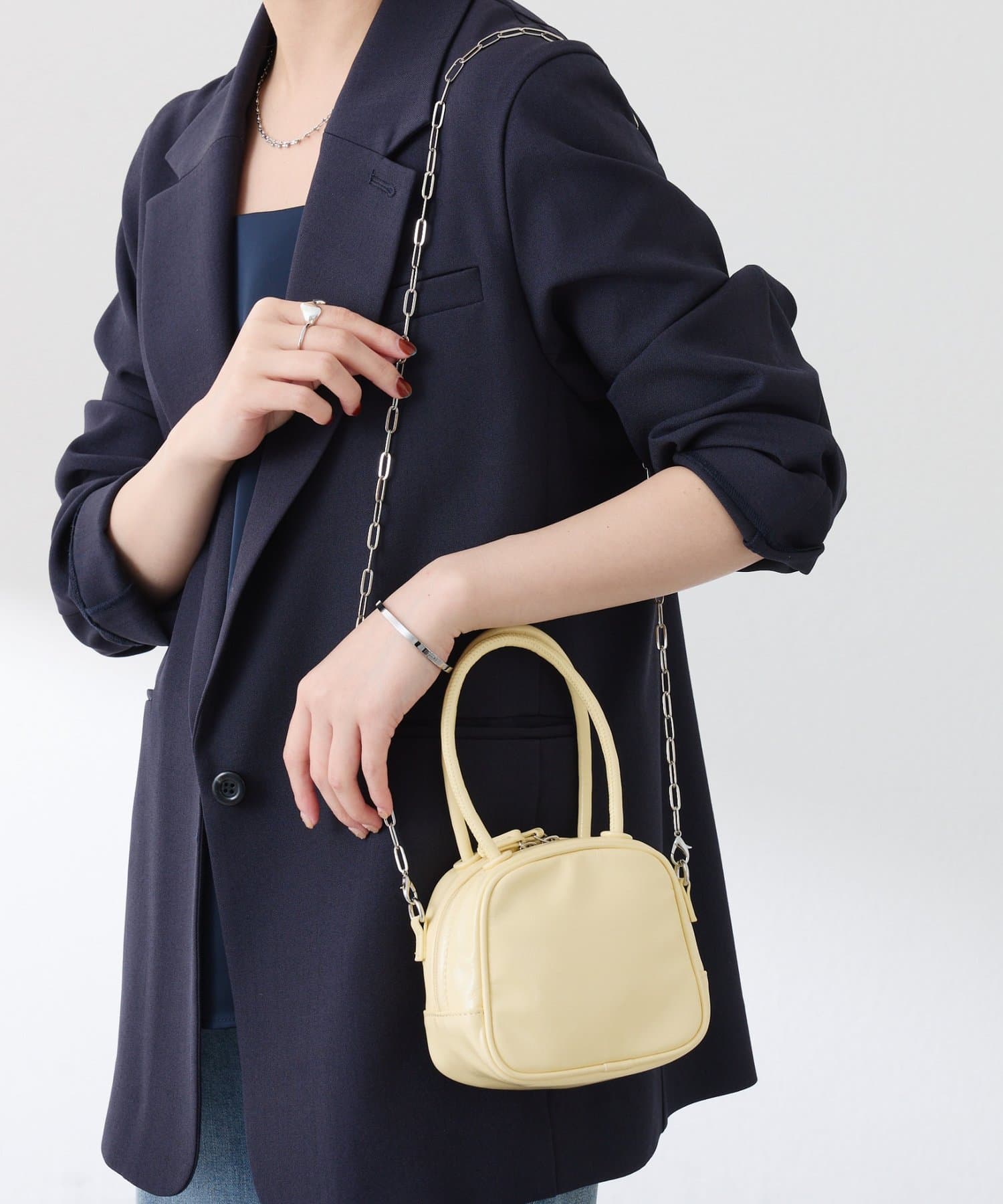 COLLAGE GALLARDAGALANTE(コラージュ ガリャルダガランテ) 【PAPILLONNER/パピヨネ】トラペゾイドバッグ