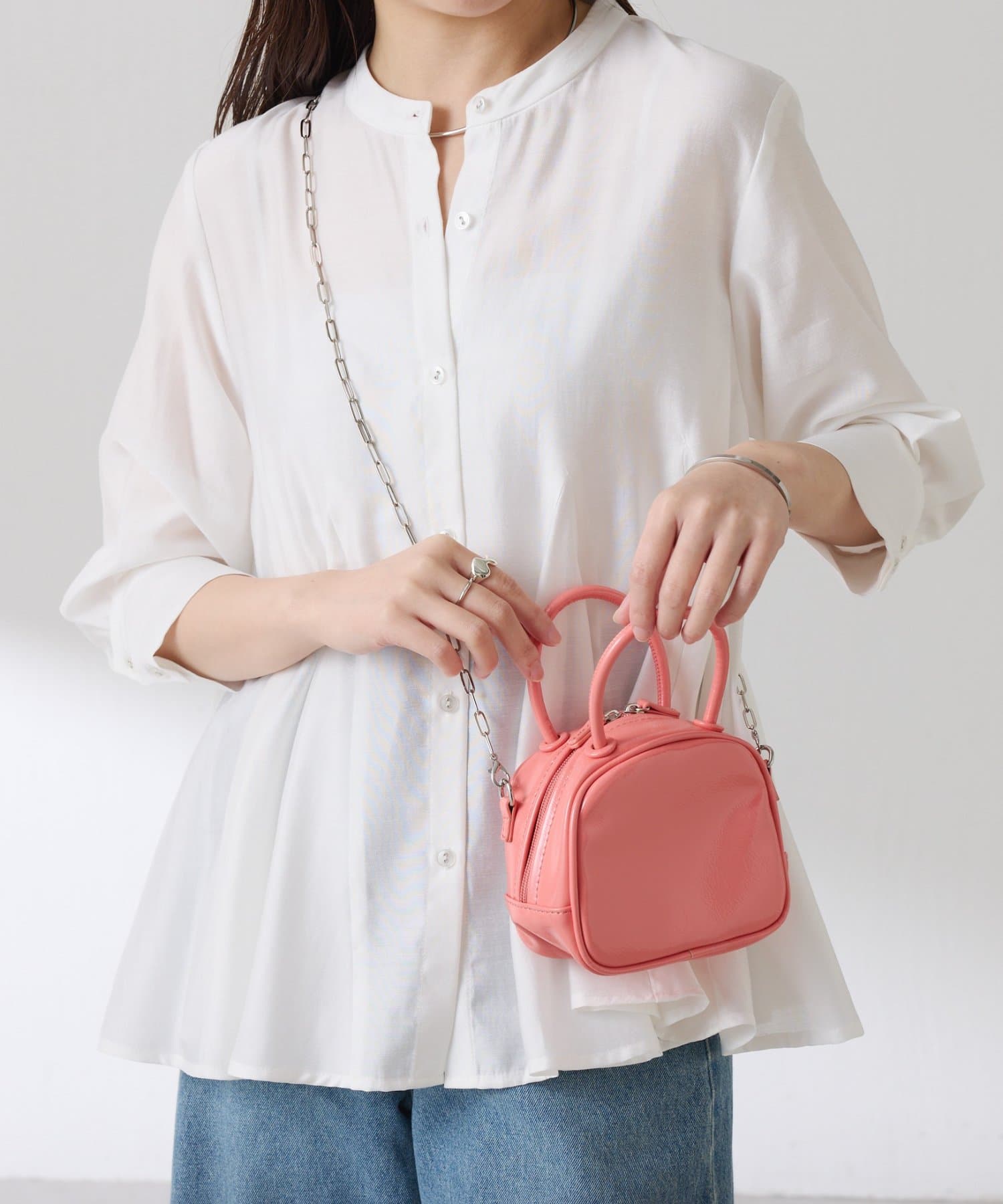 COLLAGE GALLARDAGALANTE(コラージュ ガリャルダガランテ) 【PAPILLONNER/パピヨネ】トラペゾイドバッグ