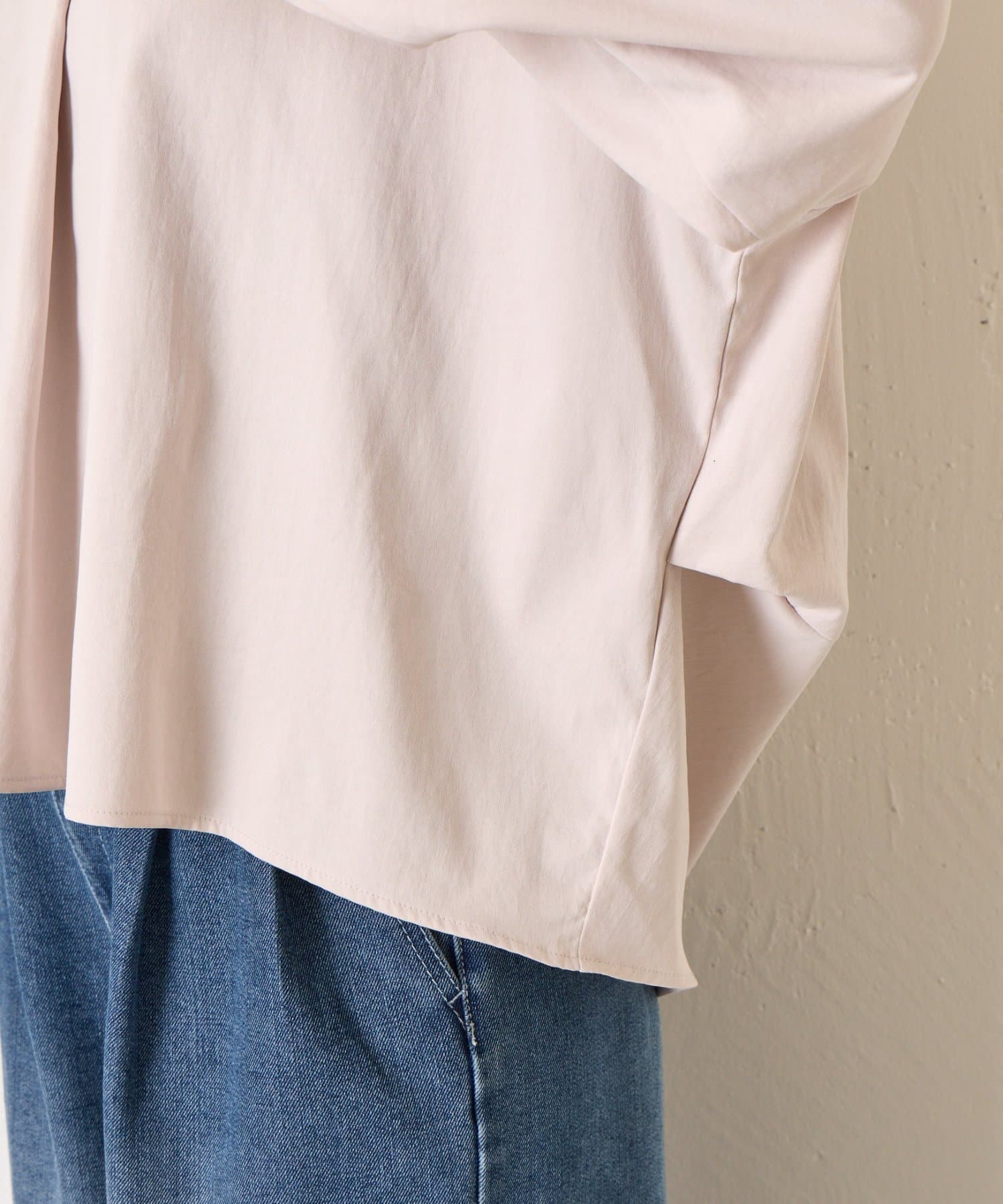 Jena　espace merveilleux(ジェナ　エスパスメルヴェイユ) 袖ボタンスキッパーシャツ