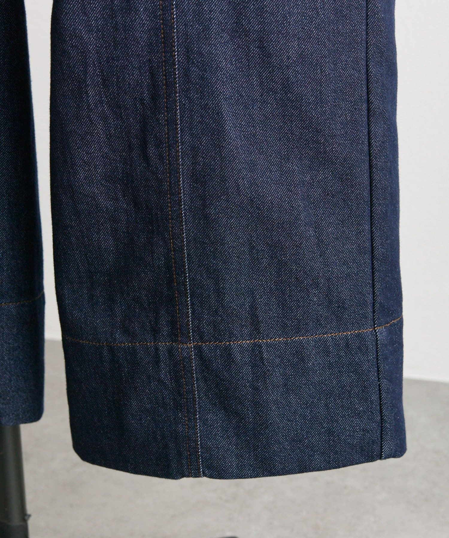 ear PAPILLONNER(イア パピヨネ) 《セットアップ着用も可》センターラインデニムパンツ【SUM1 STYLE(スミスタイル)】