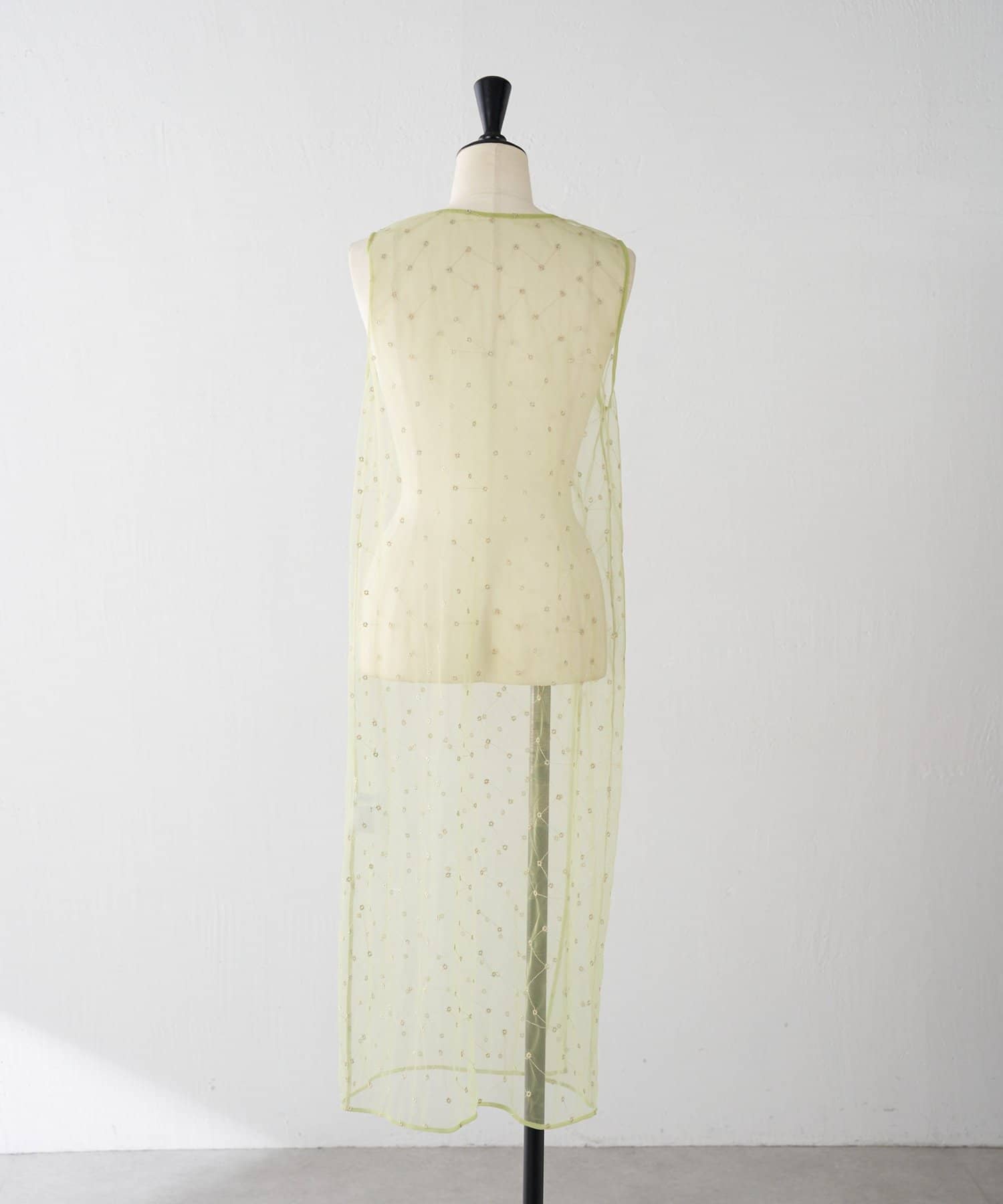 COLLAGE GALLARDAGALANTE(コラージュ ガリャルダガランテ) 【プラスワンアイテム】チュール刺繍ワンピース