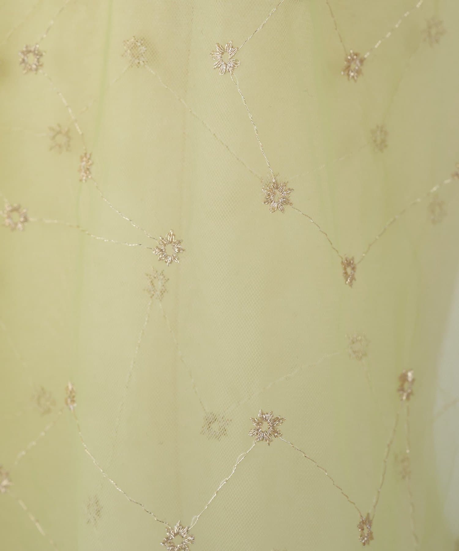 COLLAGE GALLARDAGALANTE(コラージュ ガリャルダガランテ) 【プラスワンアイテム】チュール刺繍ワンピース