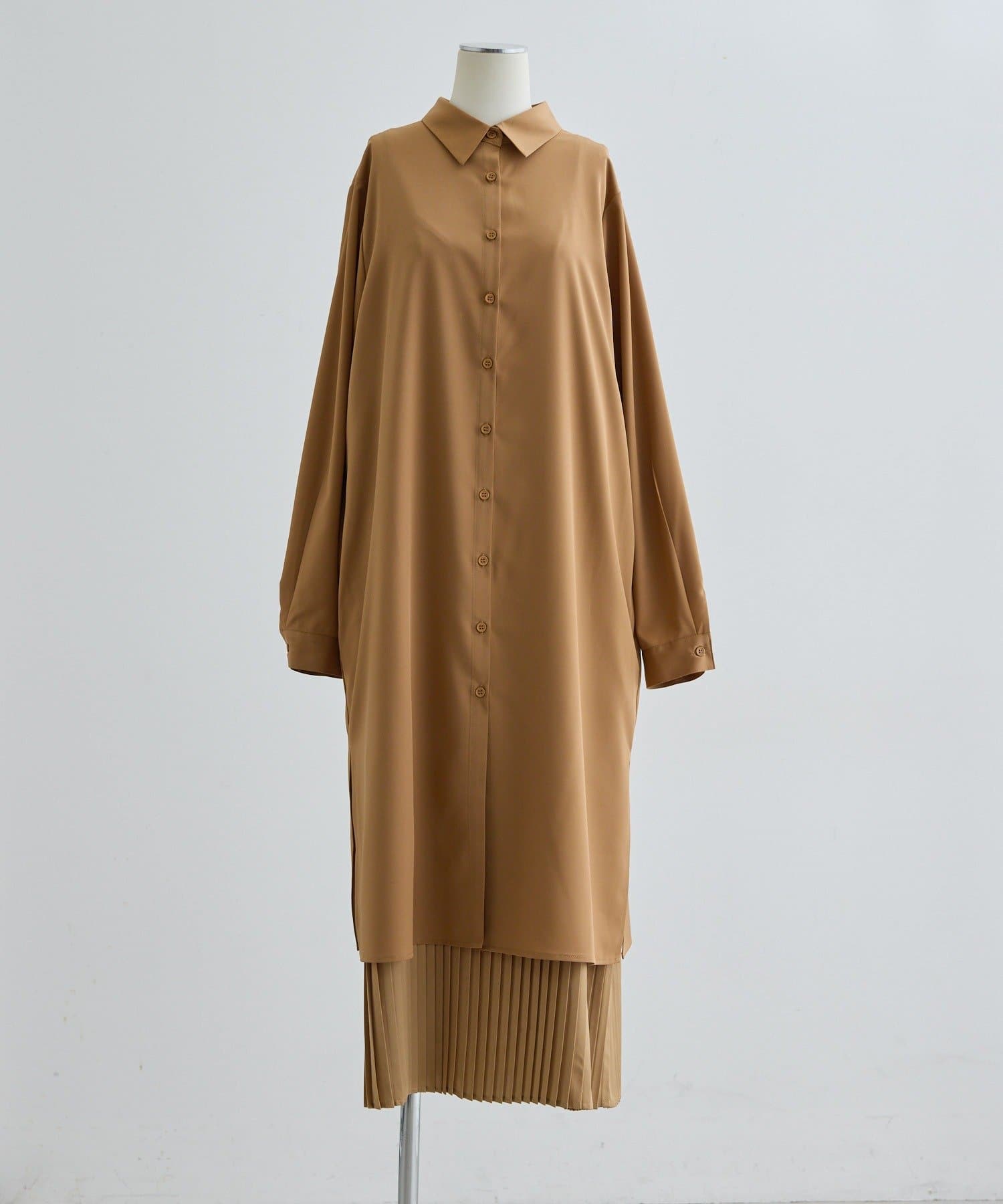 ear PAPILLONNER(イア パピヨネ) 《動画あり/オケージョン/3WAY/プリーツ》キャミセットワンピースワンピース【SUM1 STYLE(スミスタイル)】