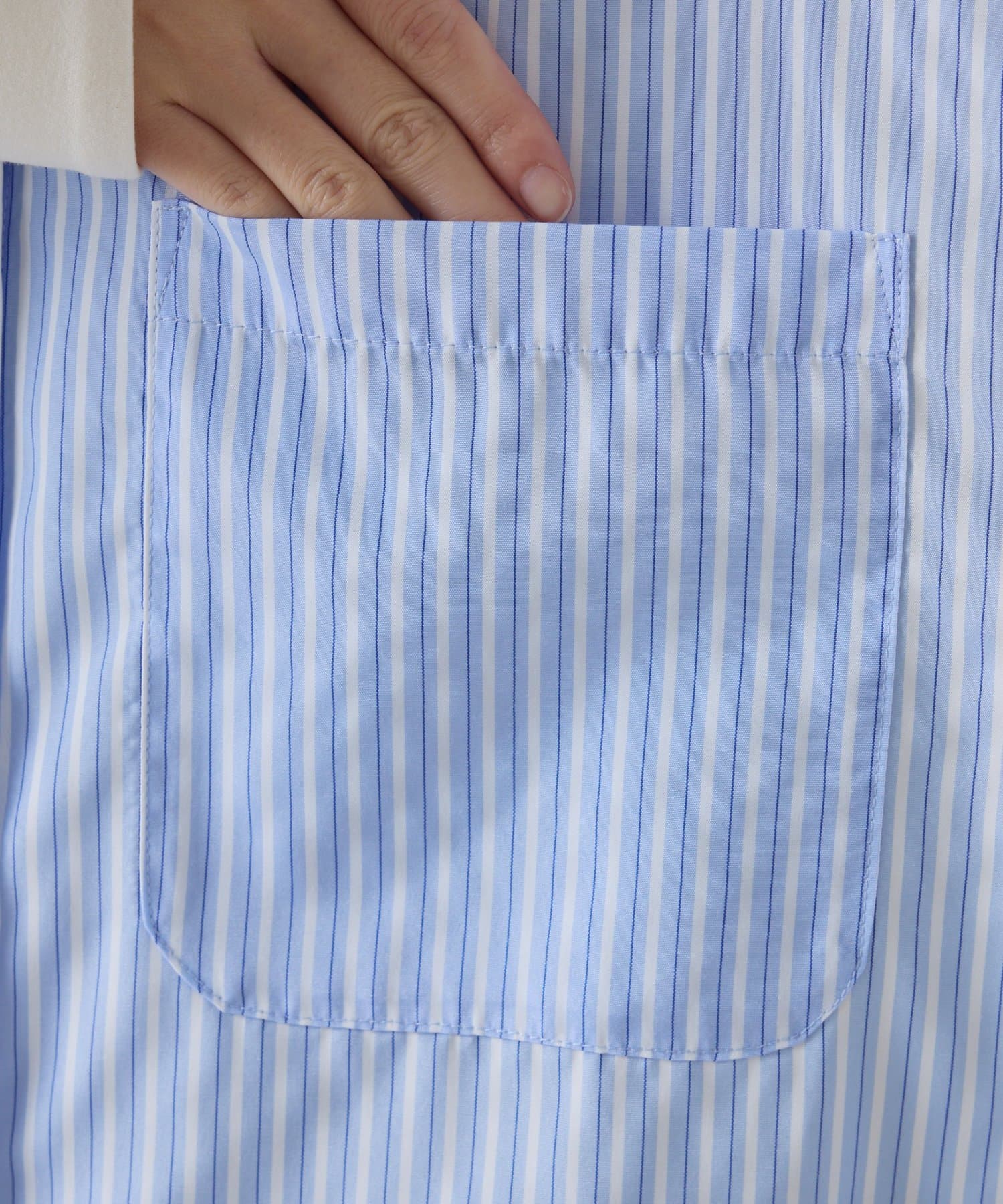 COLLAGE GALLARDAGALANTE(コラージュ ガリャルダガランテ) 【冬から着れる】ポンチドッキングシャツ