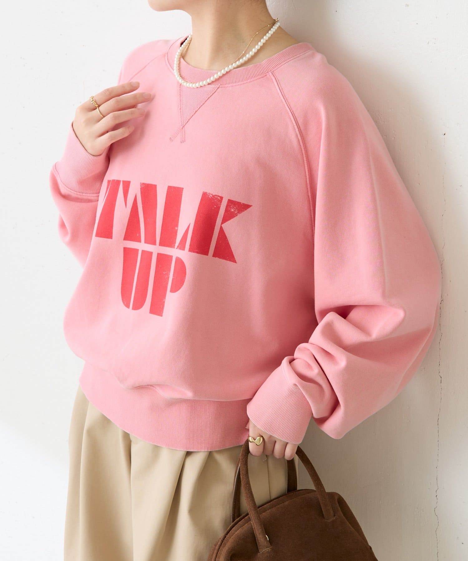 COLLAGE GALLARDAGALANTE(コラージュ ガリャルダガランテ) TALK UPスウエット