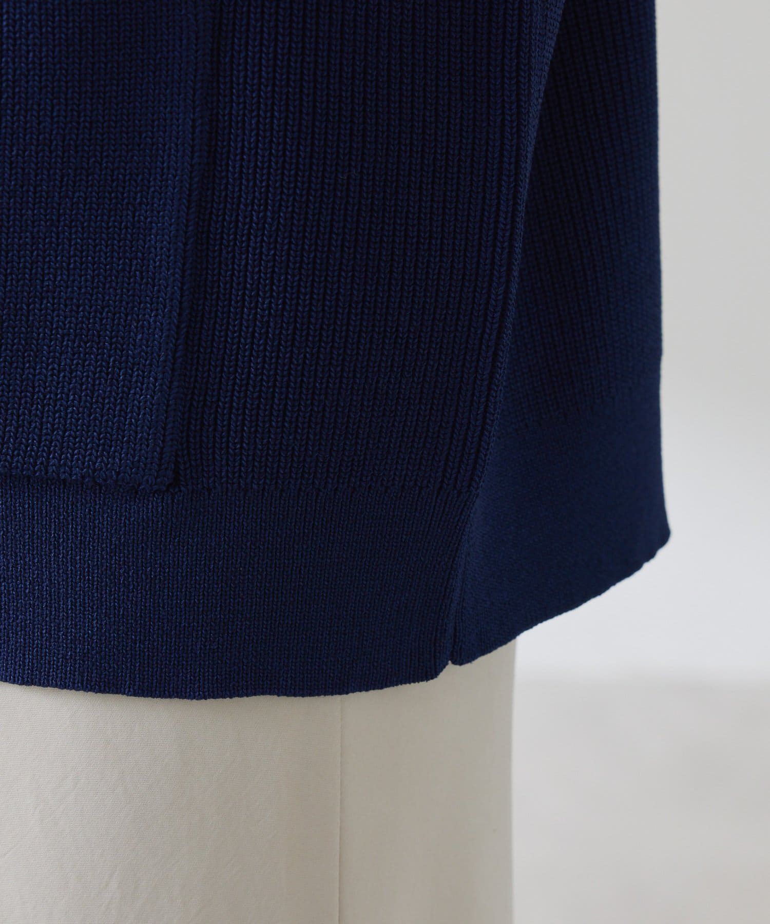 COLLAGE GALLARDAGALANTE(コラージュ ガリャルダガランテ) 【腰周りカバー】ツヤボタンカーディガン