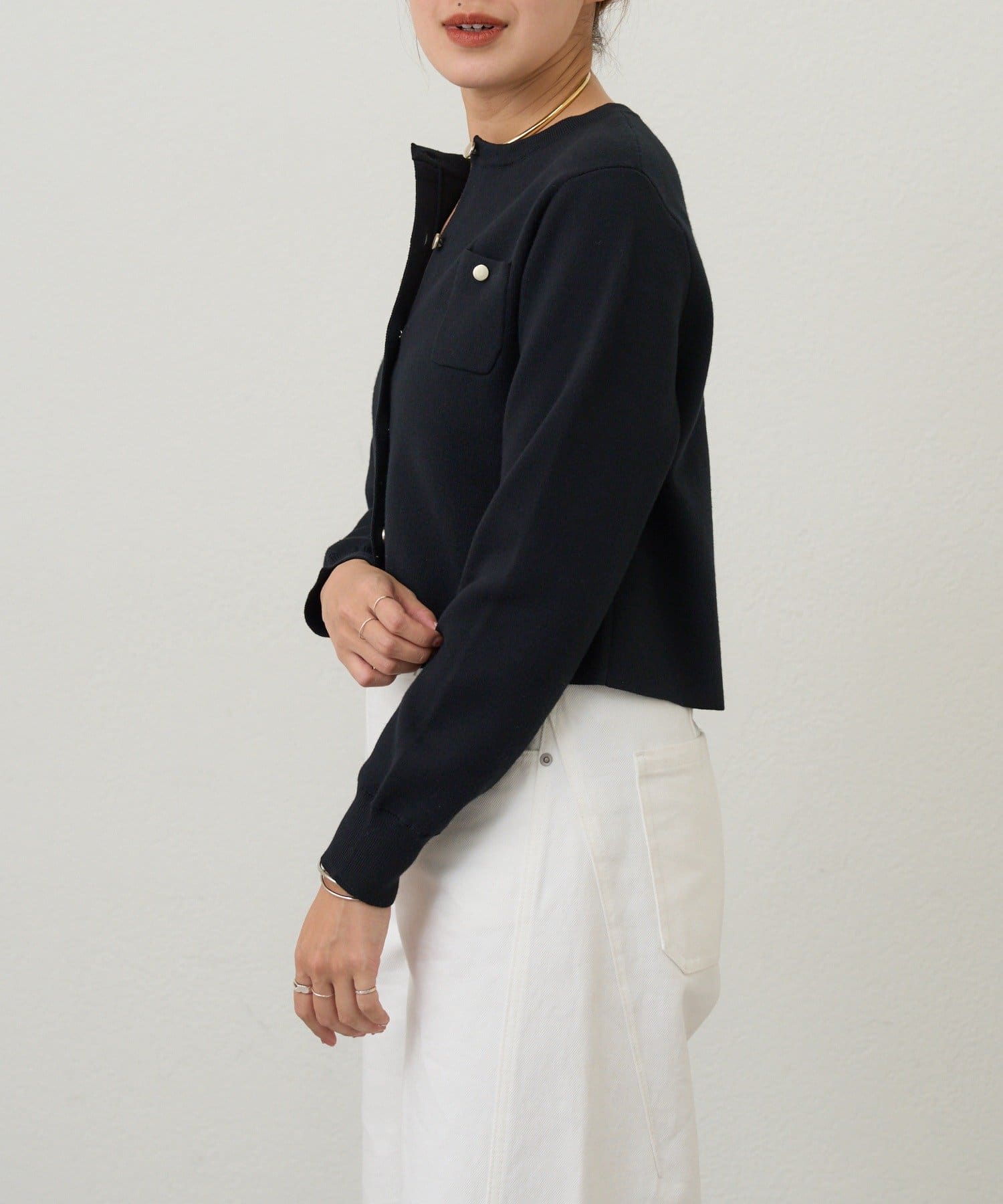 SHENERY(シーナリー) 【26SS予約】コットンニットショートカーディガン