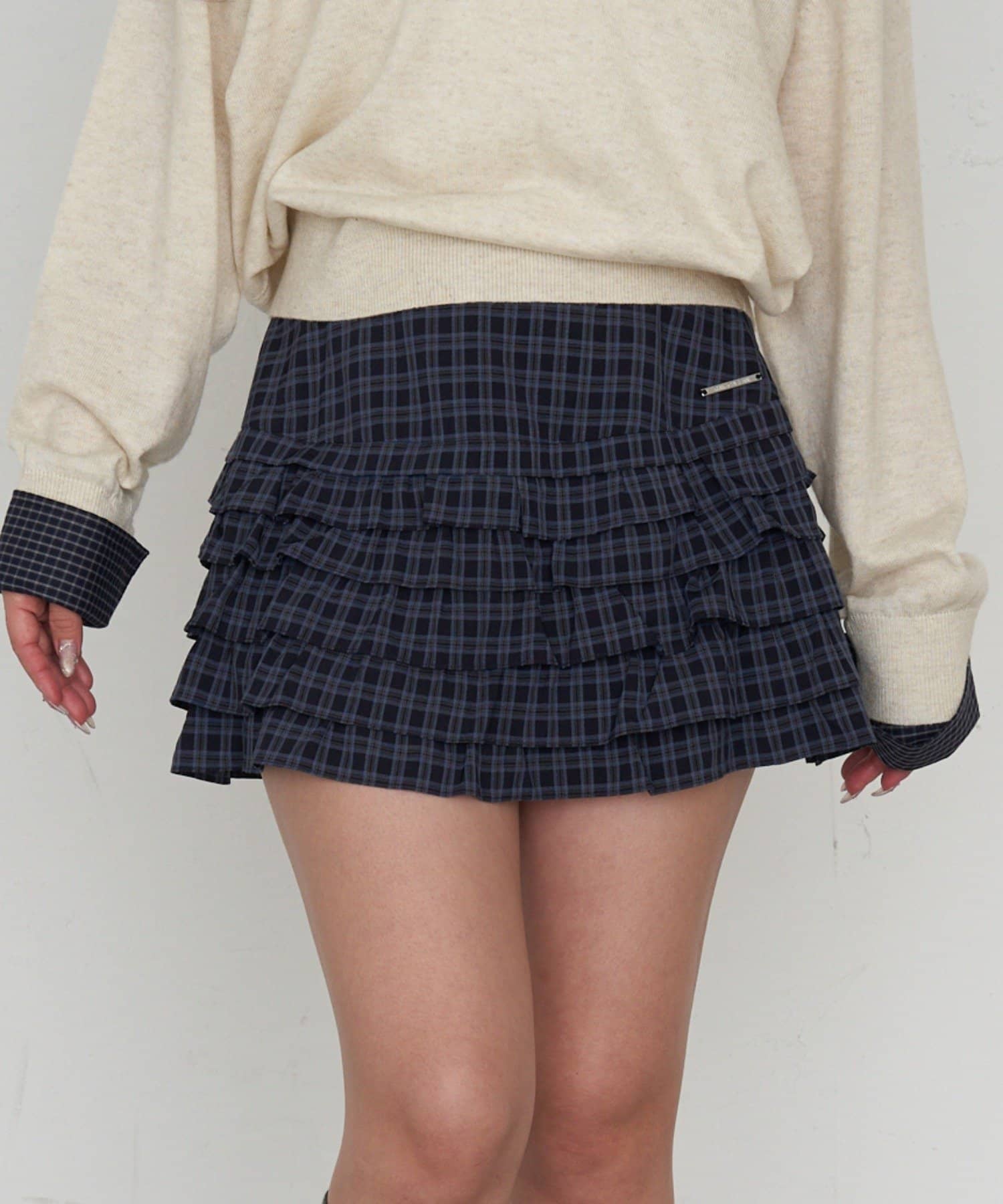 RAY CASSIN(レイカズン) ティアードスカート