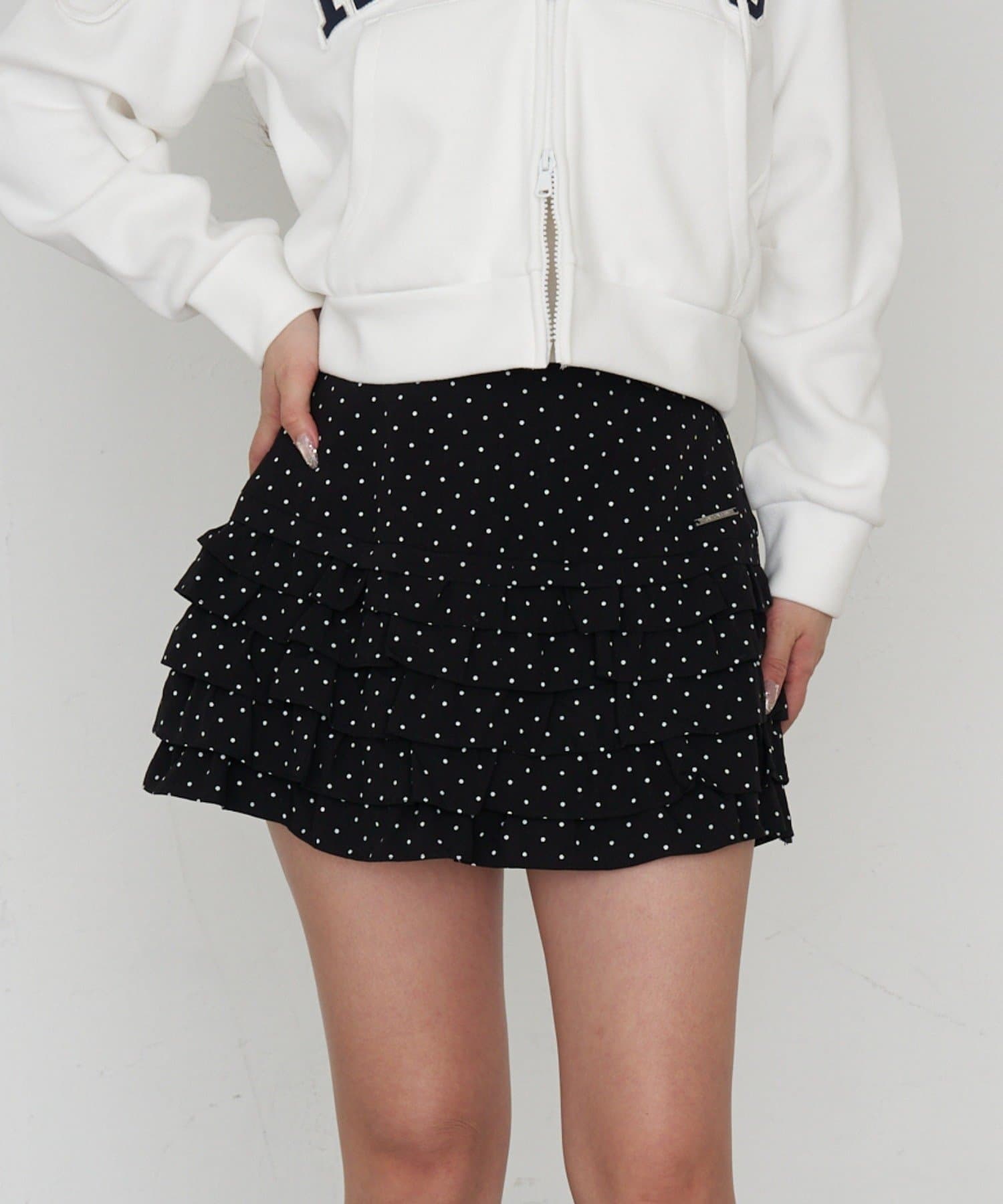 RAY CASSIN(レイカズン) ティアードスカート