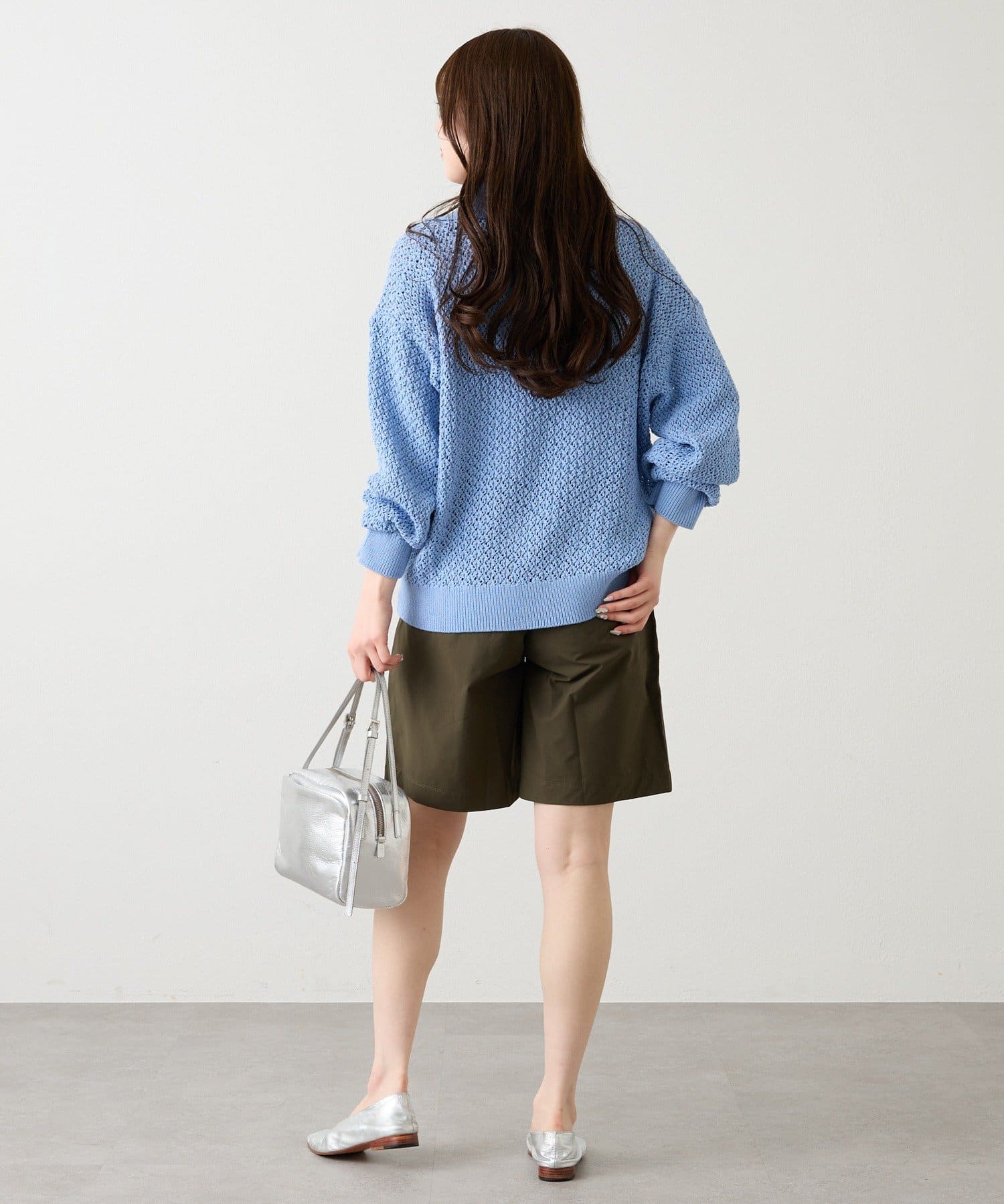 russet(ラシット) スキッパーニット