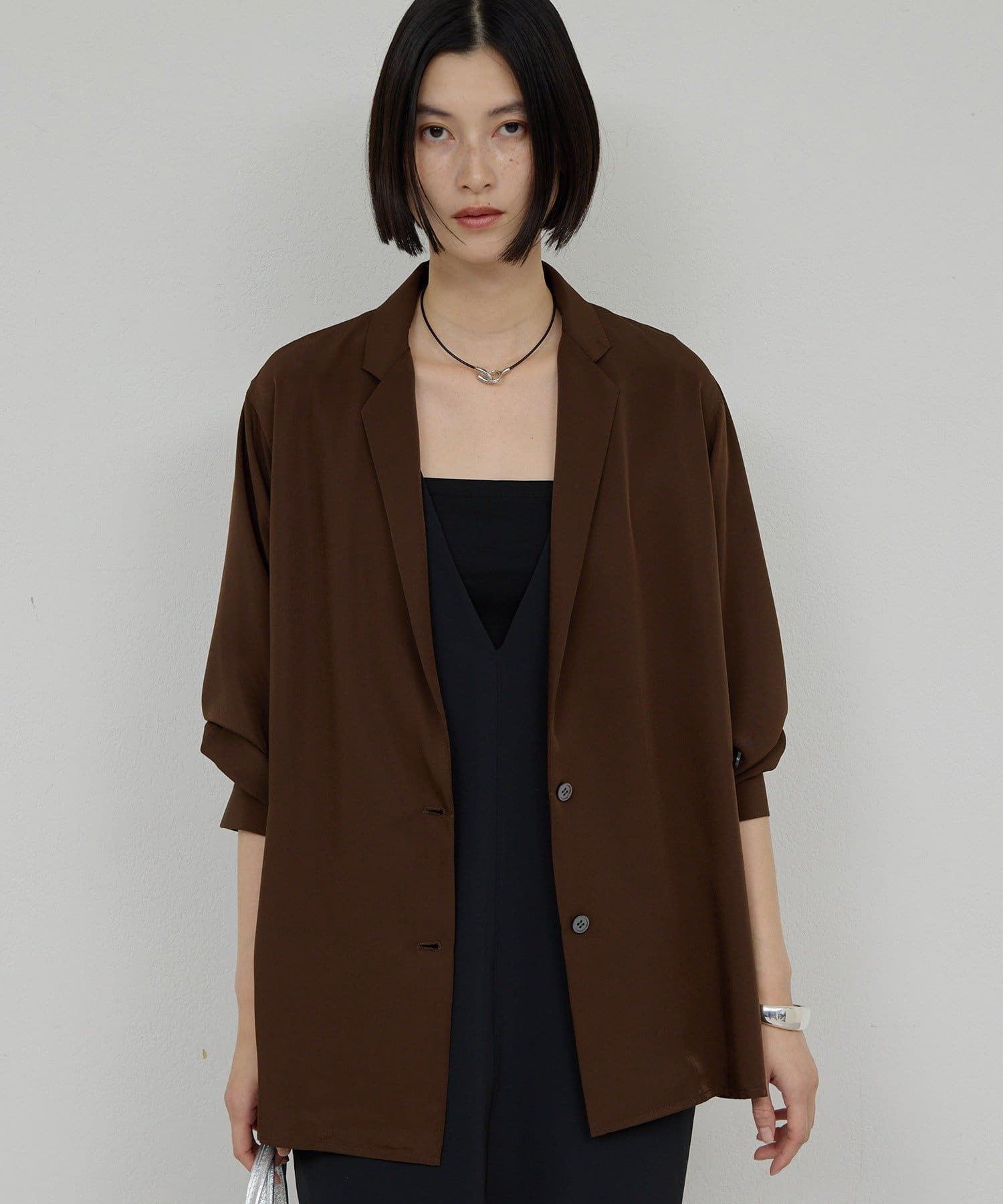 GALLARDAGALANTE(ガリャルダガランテ) 【手洗い可】2WAYシャツジャケット