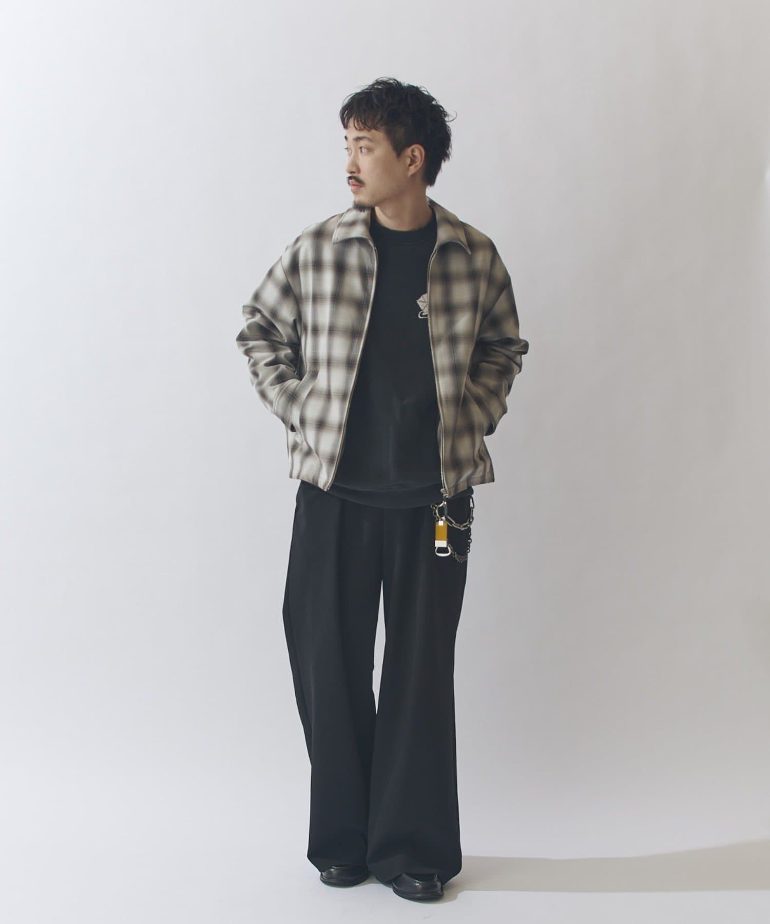 Lui's(ルイス) オンブレーチェックブルゾン