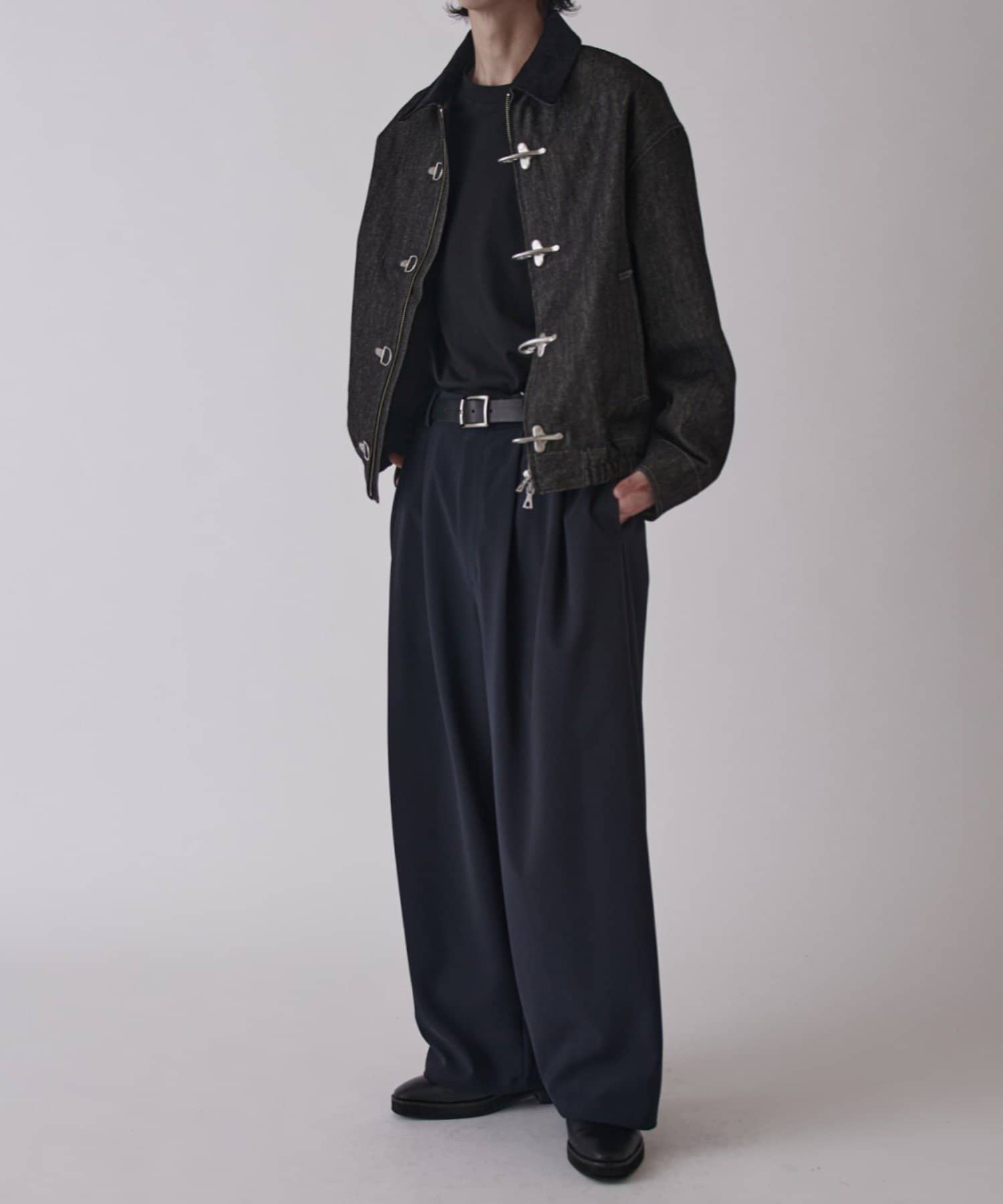 Lui's(ルイス) ダブルクロスベーシックカーブパンツ