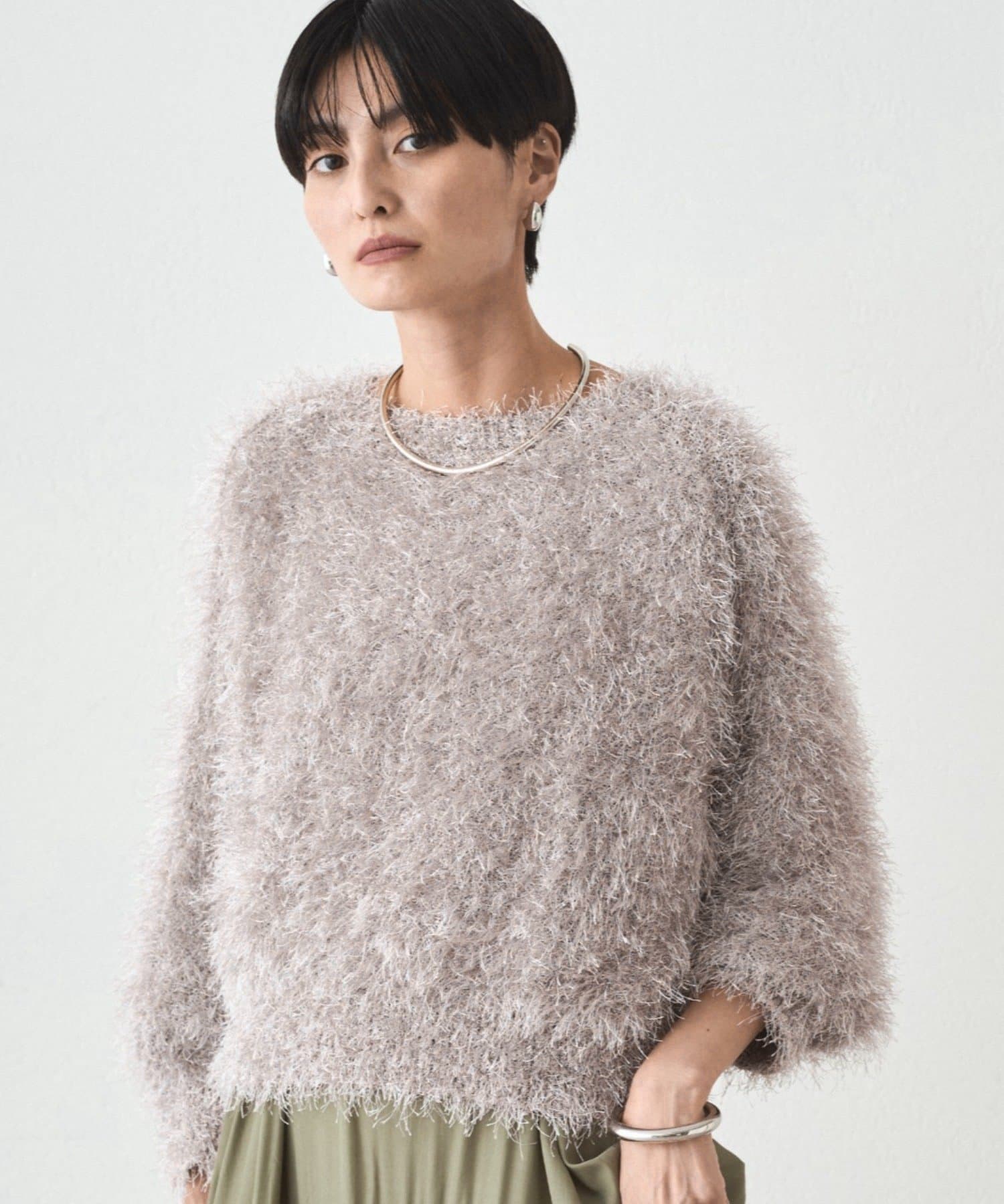 LOUNGEDRESS(ラウンジドレス) シャギーニット