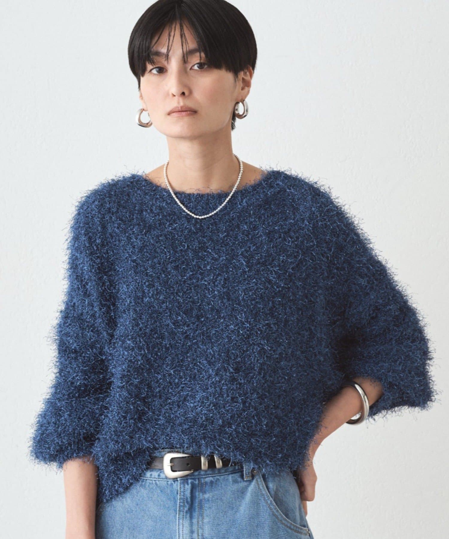 LOUNGEDRESS(ラウンジドレス) シャギーニット