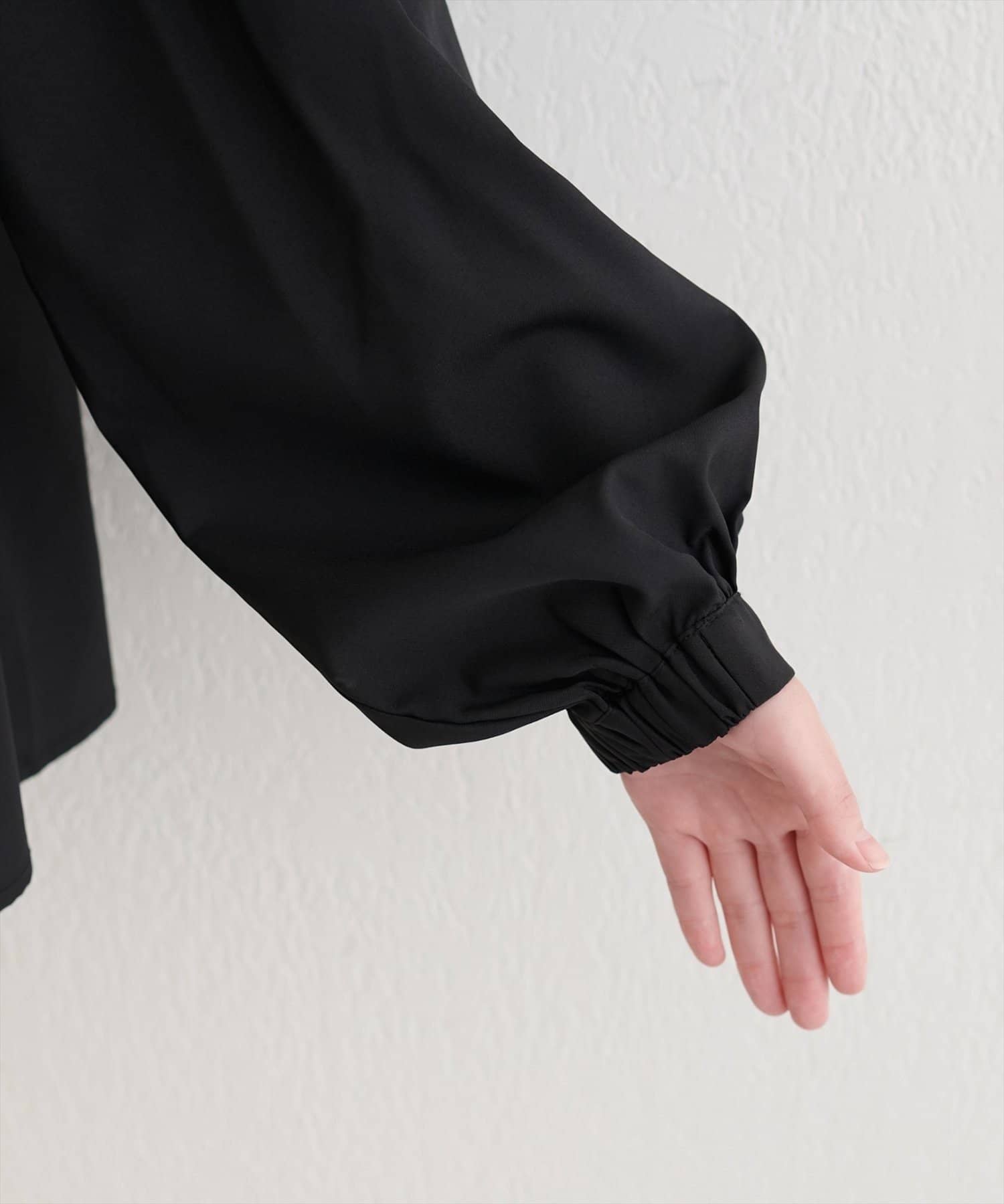 NICE CLAUP / OLIVE des OLIVE OUTLET(ナイスクラップ  / オリーブ デ オリーブ アウトレット) 【EVERY.VERY niceclaup】ボウタイリボンブラウス