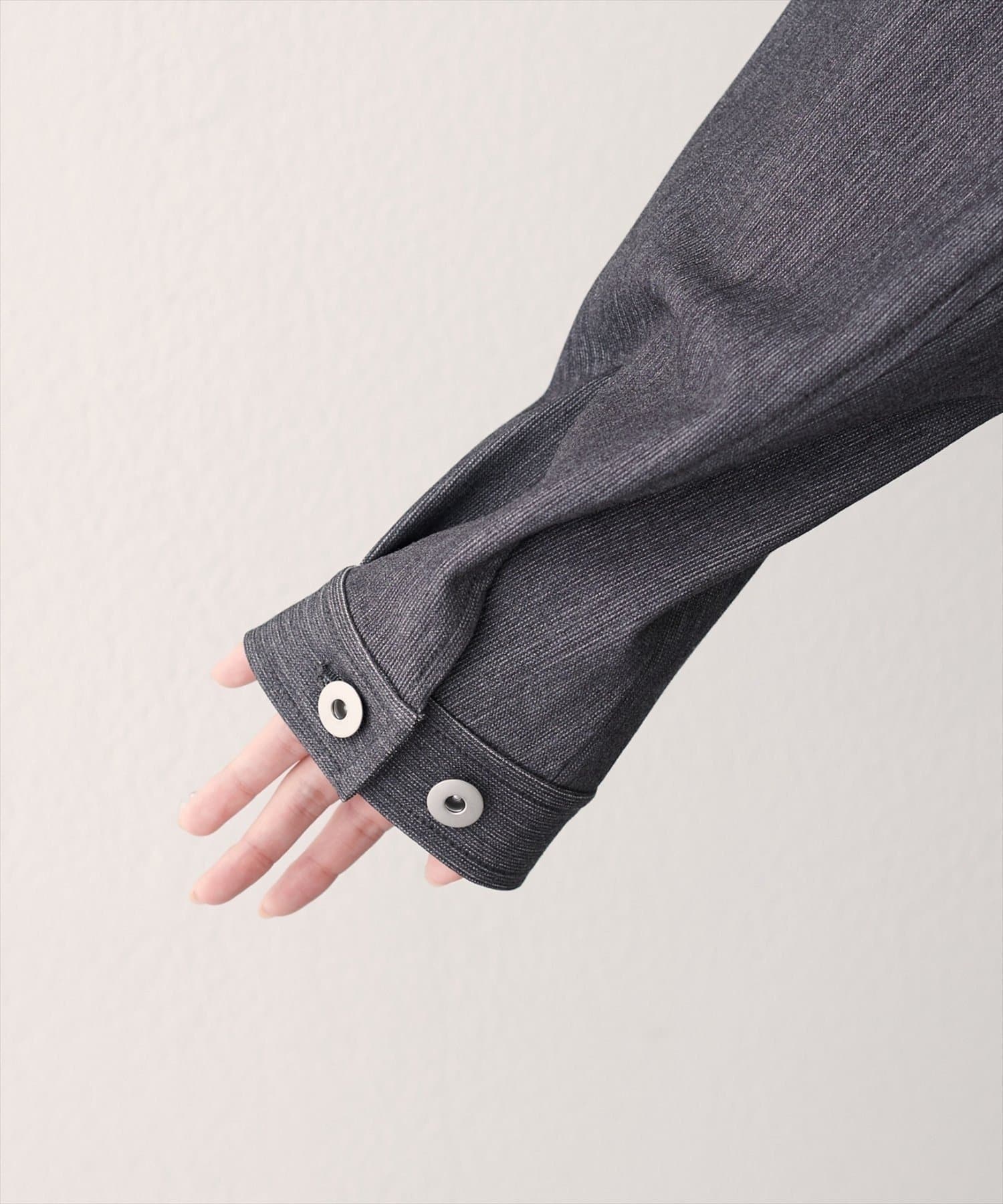 NICE CLAUP / OLIVE des OLIVE OUTLET(ナイスクラップ  / オリーブ デ オリーブ アウトレット) 【EVERY.VERY niceclaup】クロップドシャツブルゾン