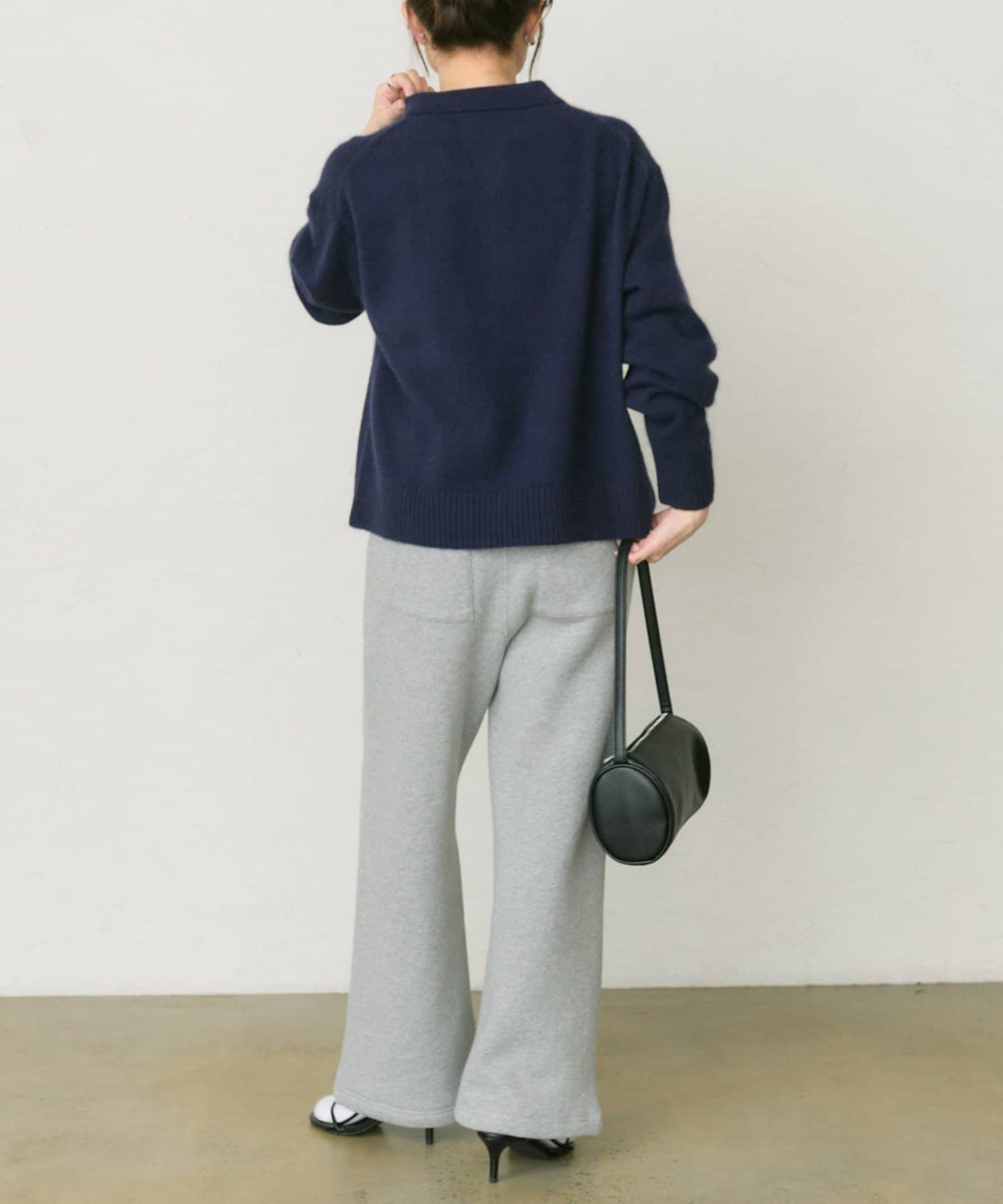 PUAL CE CIN(ピュアルセシン) 【25th】FOX混ニットポロ