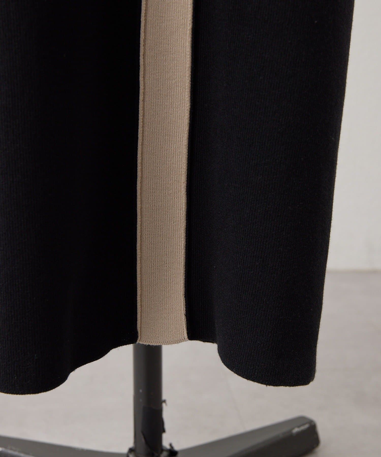 ear PAPILLONNER(イア パピヨネ) 《動画あり/ウエスト総ゴム/リラックス》ニットラインパンツ【SUM1 STYLE(スミスタイル)】