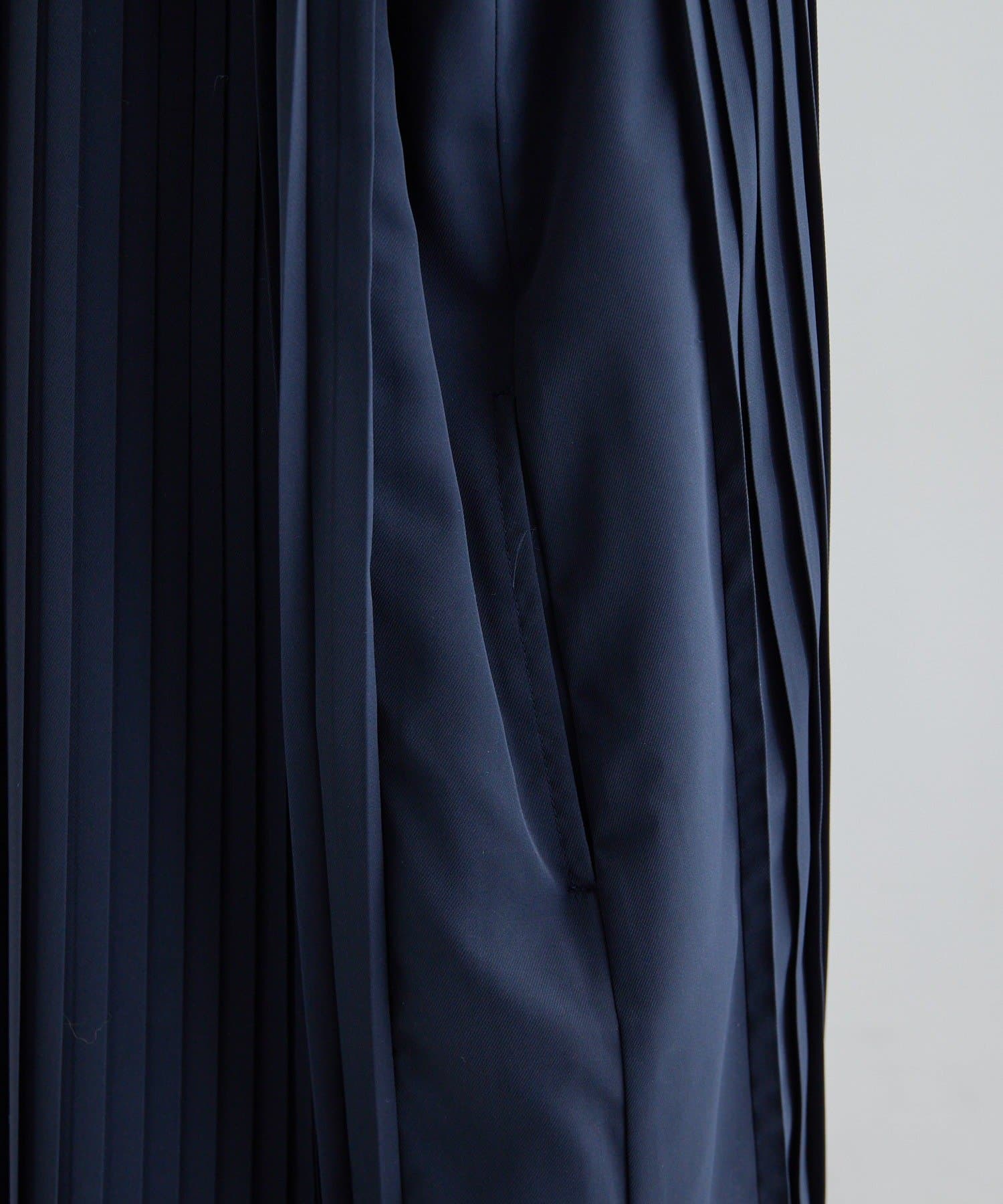 ear PAPILLONNER(イア パピヨネ) 《オケージョン》Vネックプリーツワンピース【SUM1 STYLE(スミスタイル)】