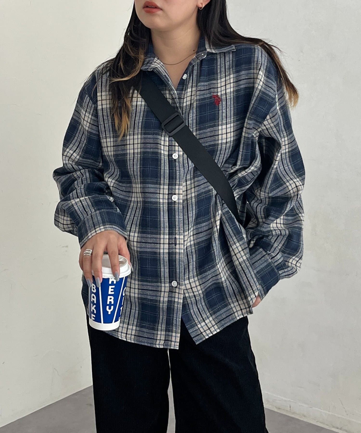 CPCM(シーピーシーエム) 【U.S. POLO ASSN. 】チェックシャツ