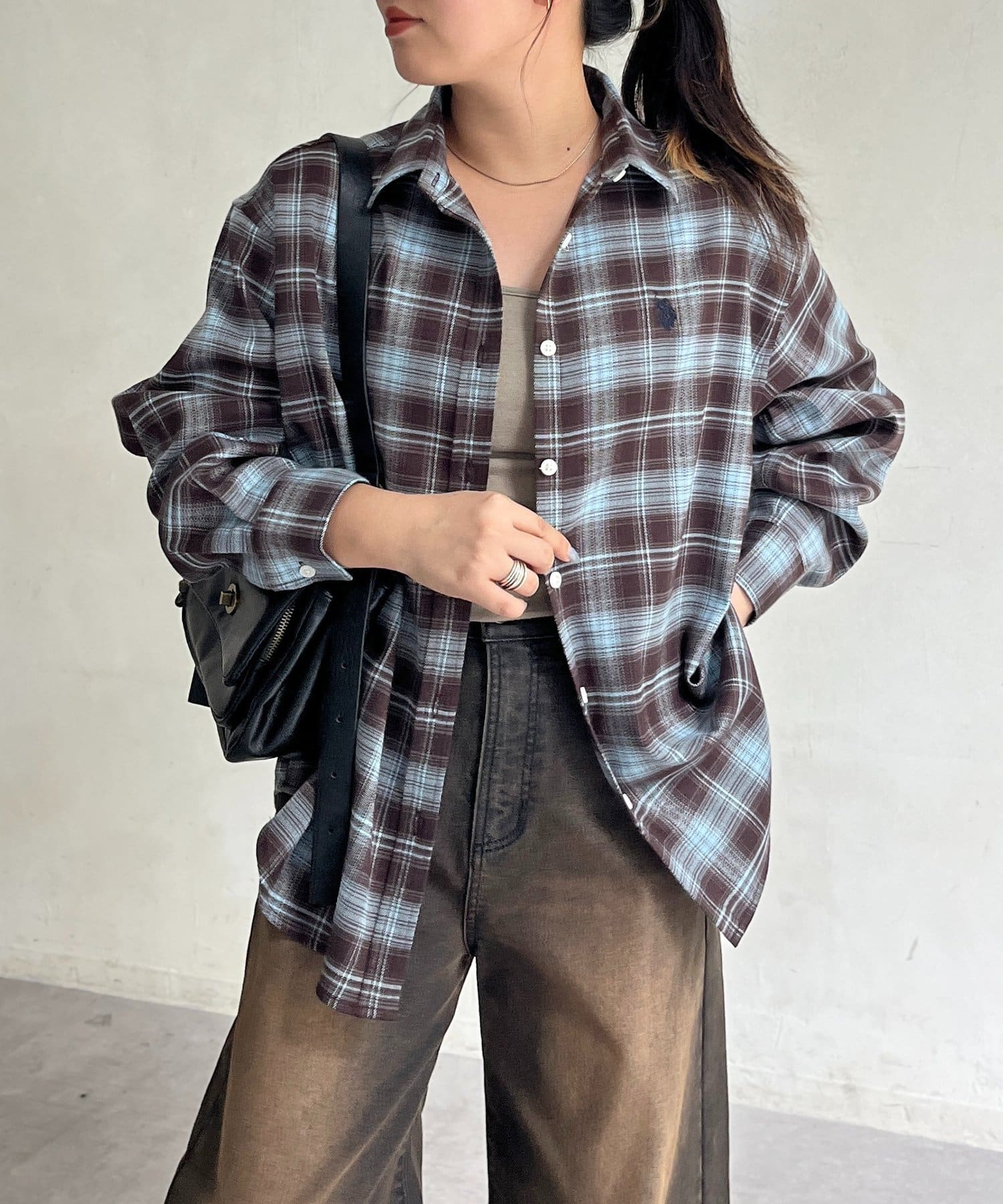 CPCM(シーピーシーエム) 【U.S. POLO ASSN. 】チェックシャツ