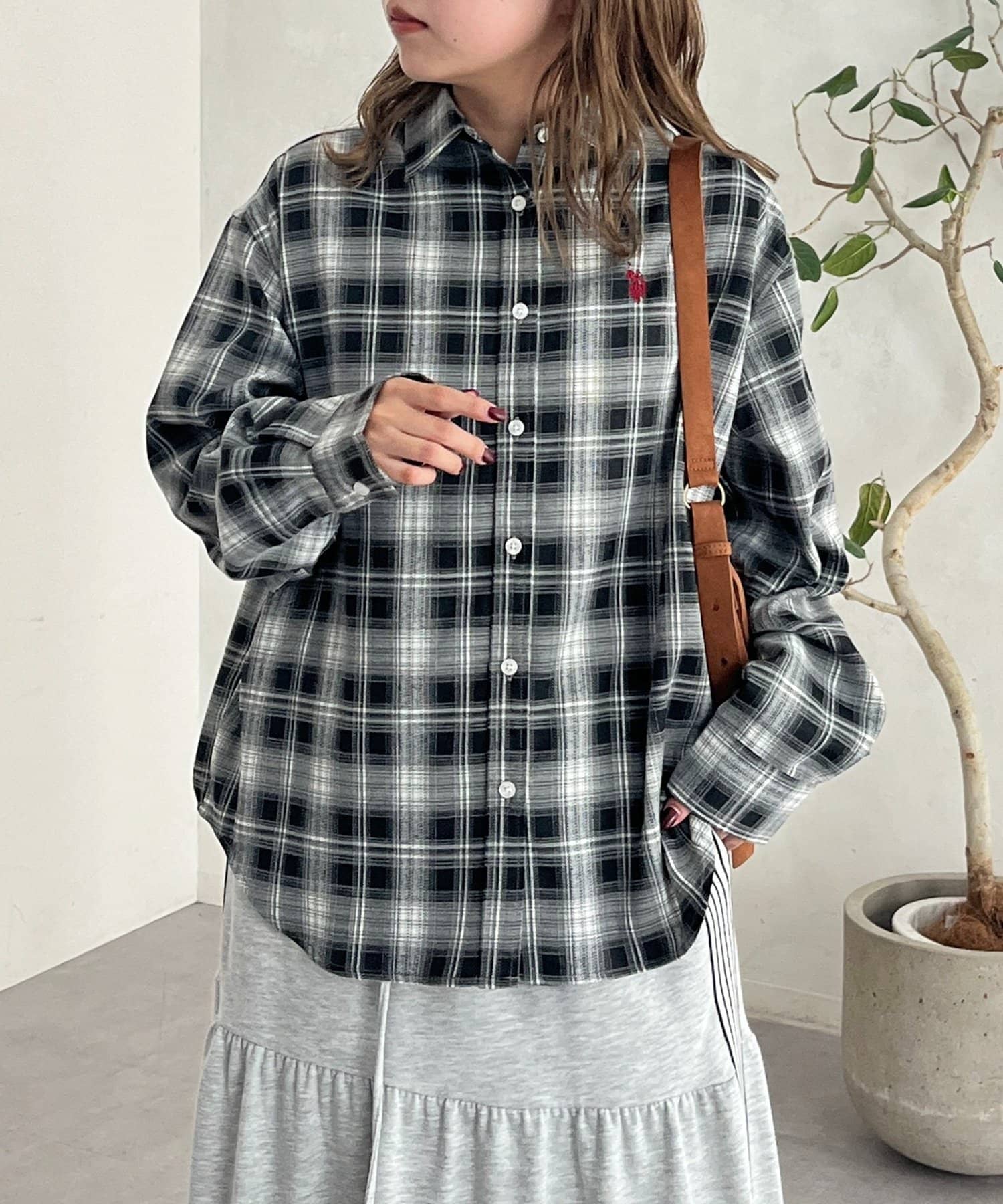 CPCM(シーピーシーエム) 【U.S. POLO ASSN. 】チェックシャツ