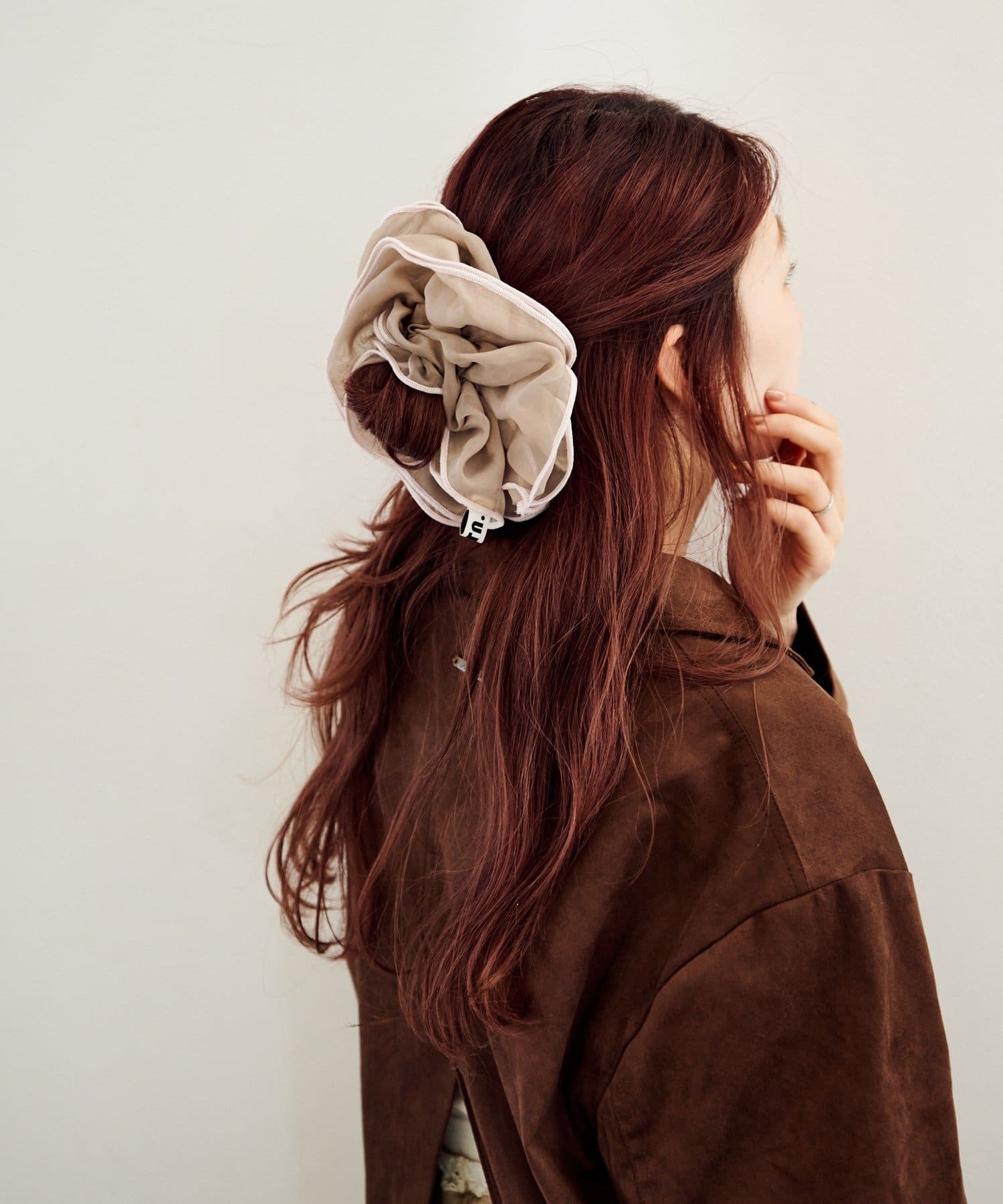 Kastane(カスタネ) 【fiw.】パイピングダブルシュシュ