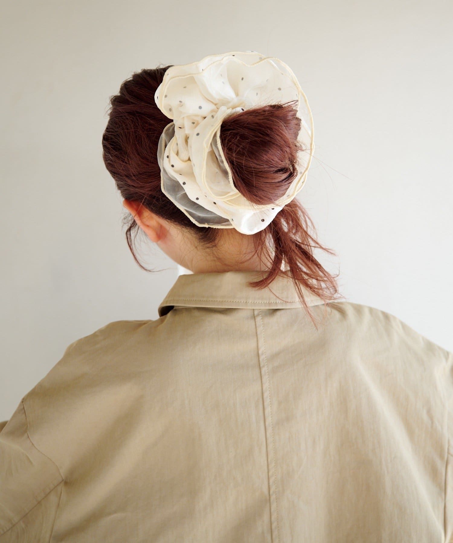 Kastane(カスタネ) 【fiw.】ドットシアーダブルシュシュ