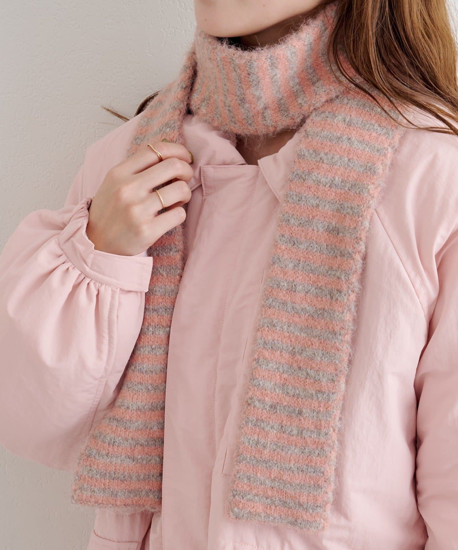 Kastane(カスタネ) B アソートシャギーマフラー