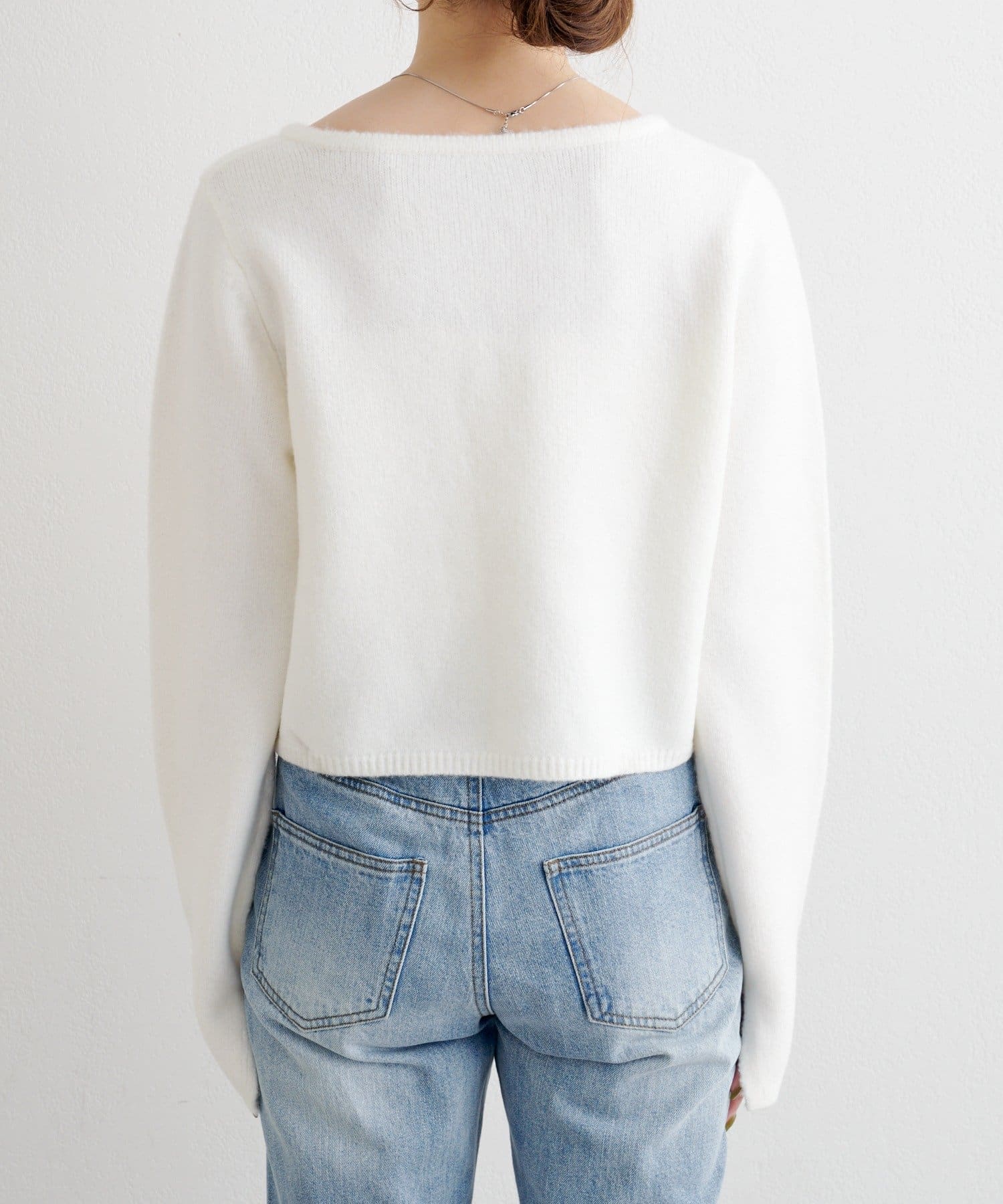 Kastane(カスタネ) 【4色展開】B カシミアライクニットカーディガン