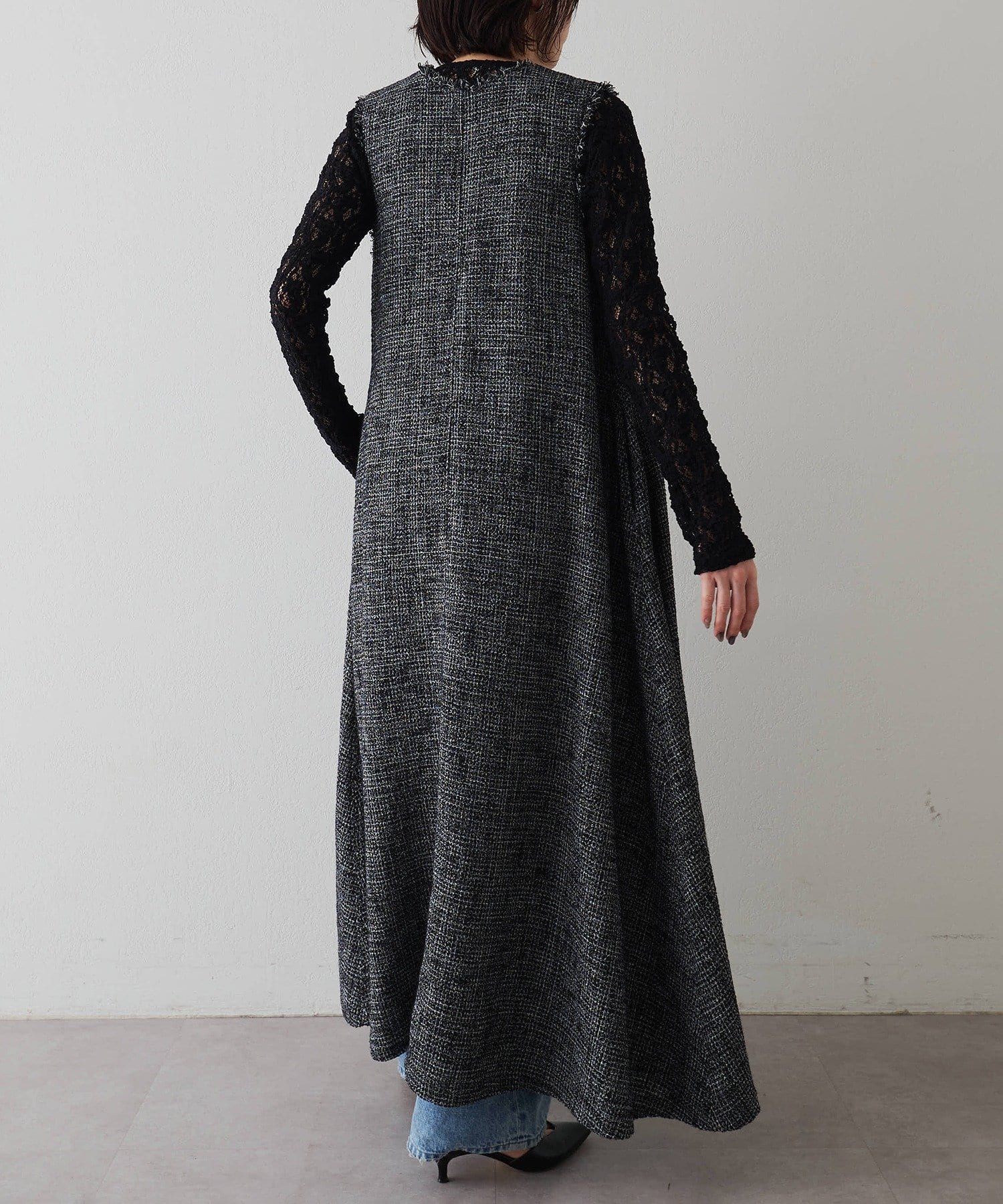 Drawing Numbers(ドローイングナンバーズ) ツィードジレドレス