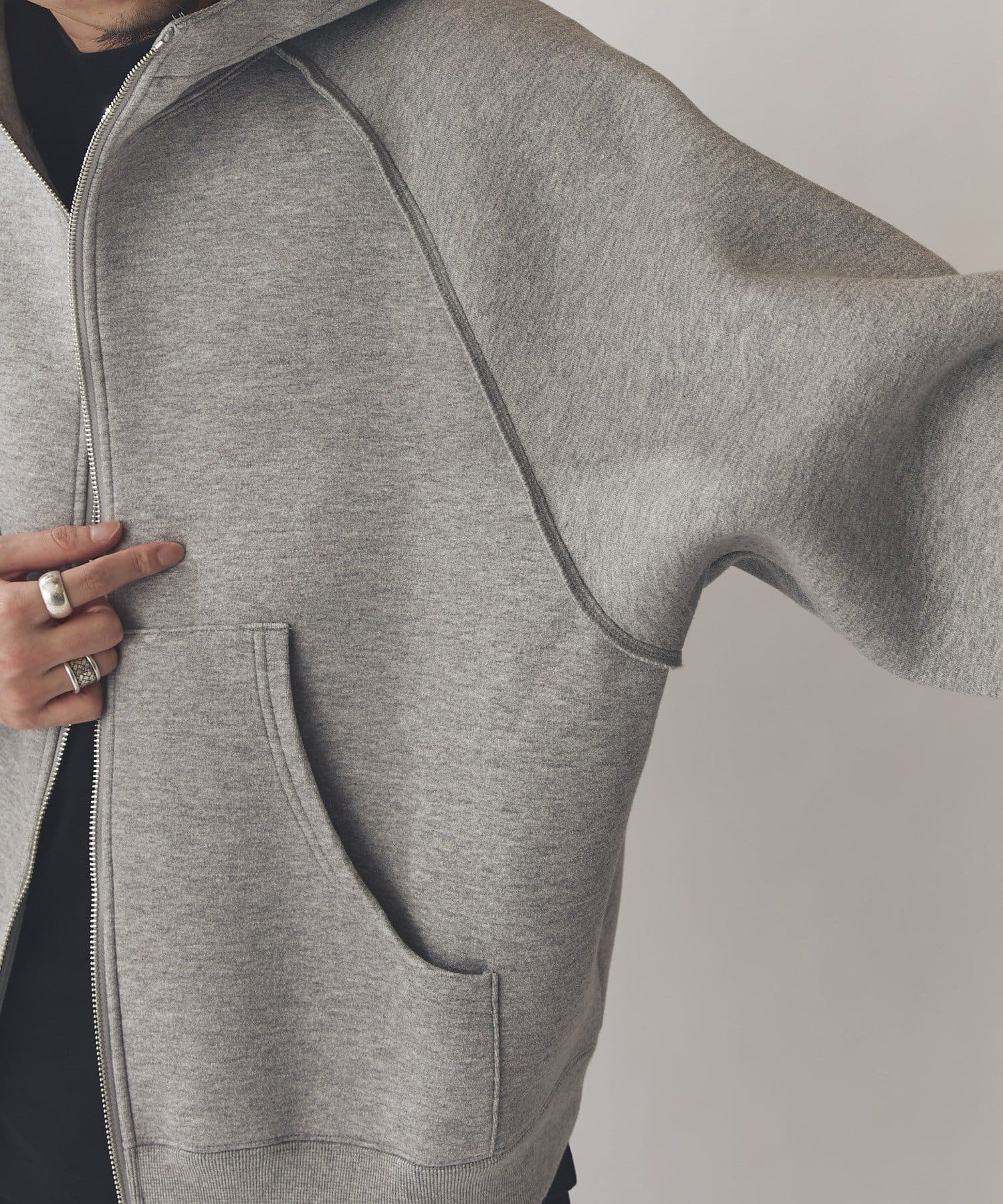 Lui's(ルイス) ダブルカスタムジャガードフーディ