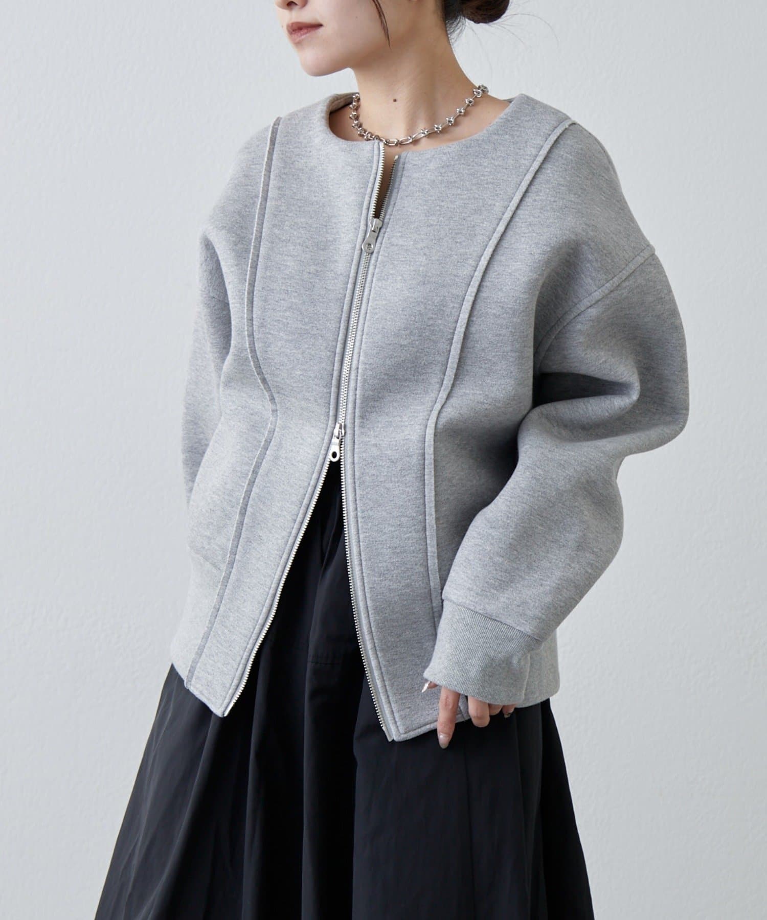 Lui's(ルイス) ダブルカスタムジャガードブルゾン