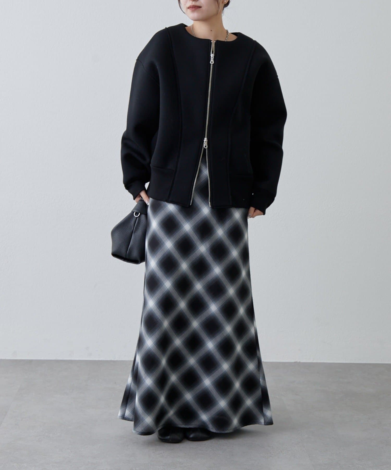 Lui's(ルイス) ダブルカスタムジャガードブルゾン