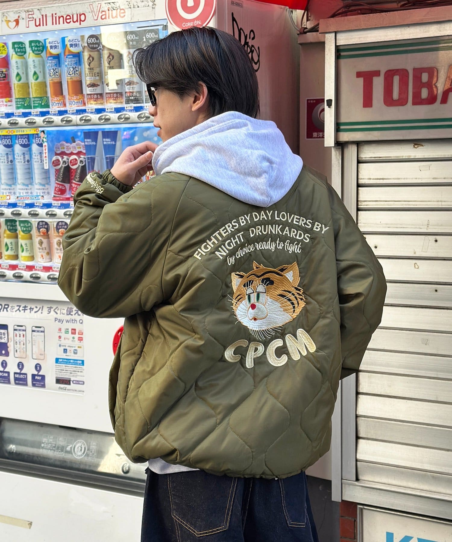 CPCM(シーピーシーエム) 【5周年企画】バック刺繍キルトジャケット