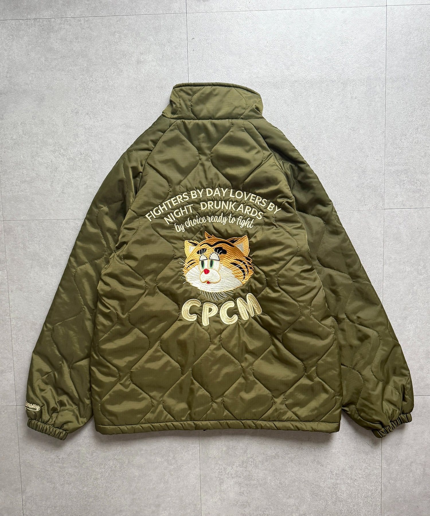 CPCM(シーピーシーエム) 【5周年企画】バック刺繍キルトジャケット