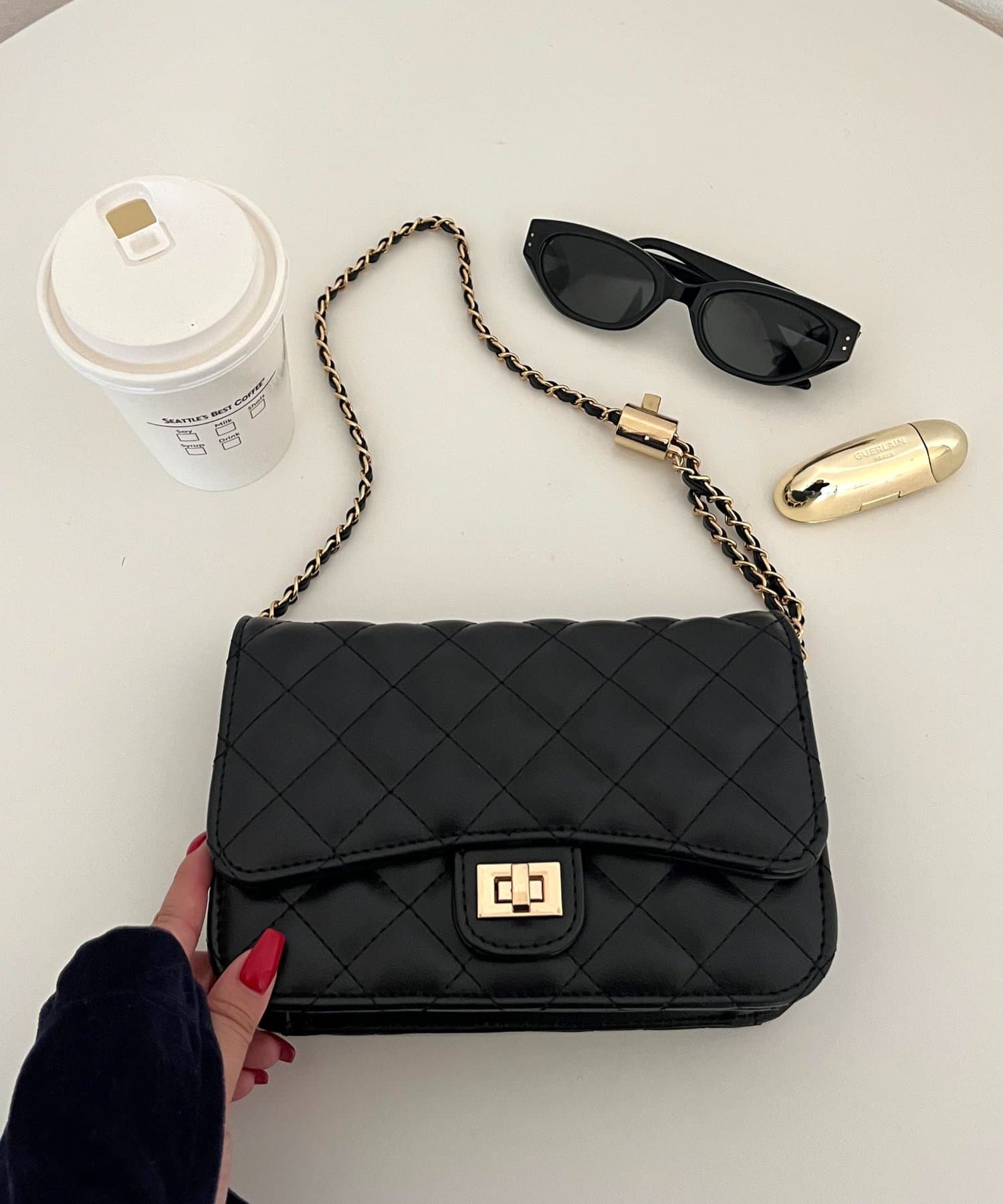 prose verse(プロズヴェール) ミニチェーンショルダーバッグ