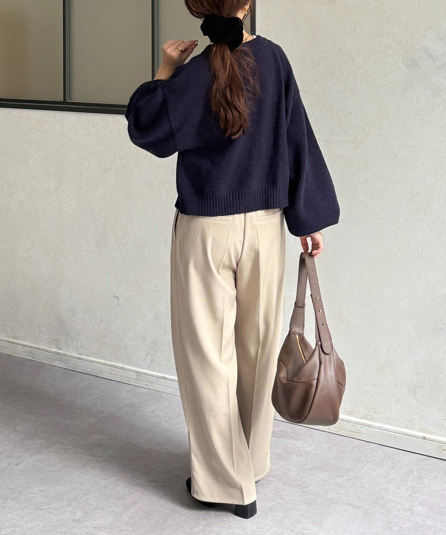 Thevon.(ゼヴォン) ニュアンスボタンショートカーディガン