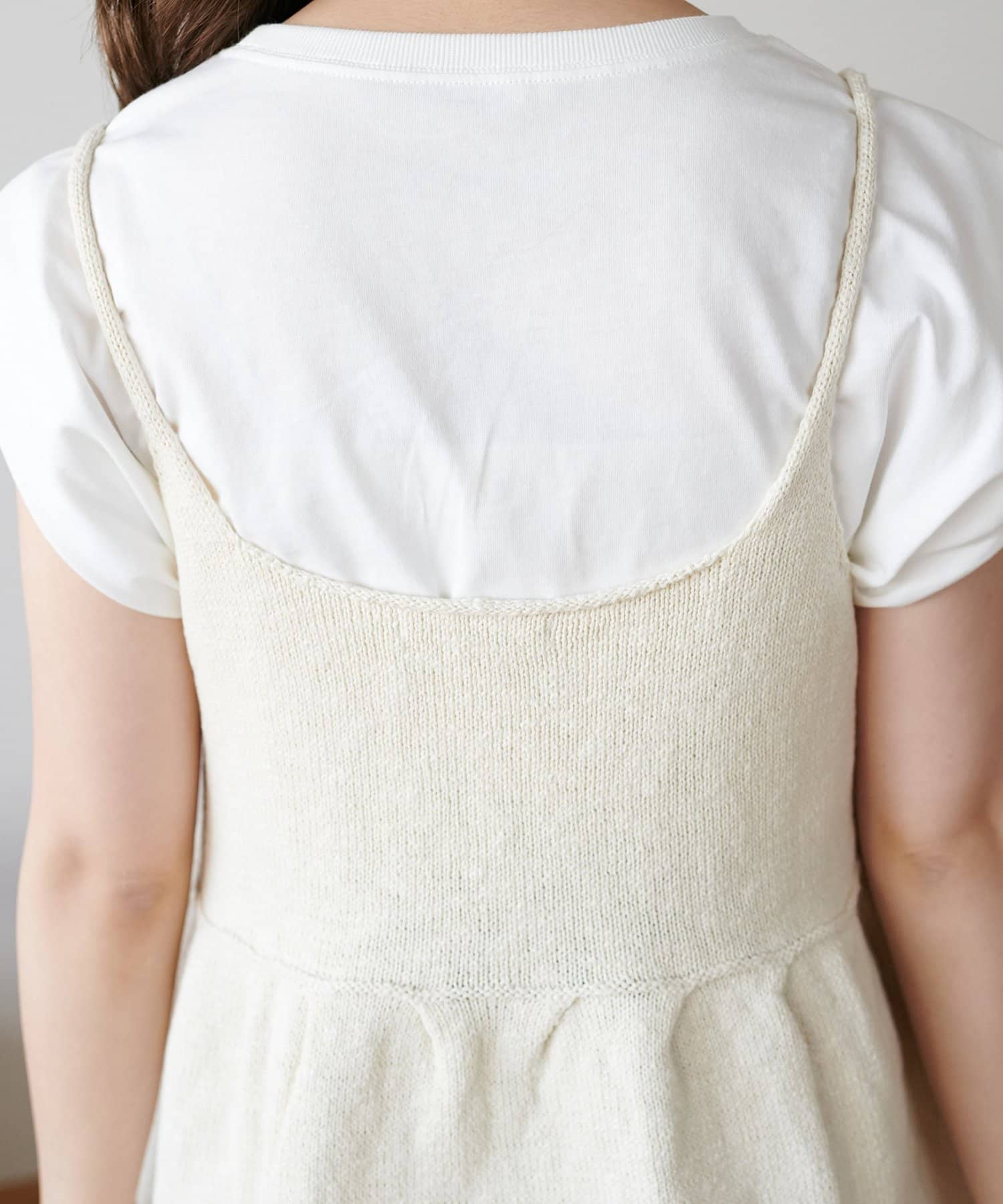 OUTLET(アウトレット) 【Discoat】スラブキャミビスチェ