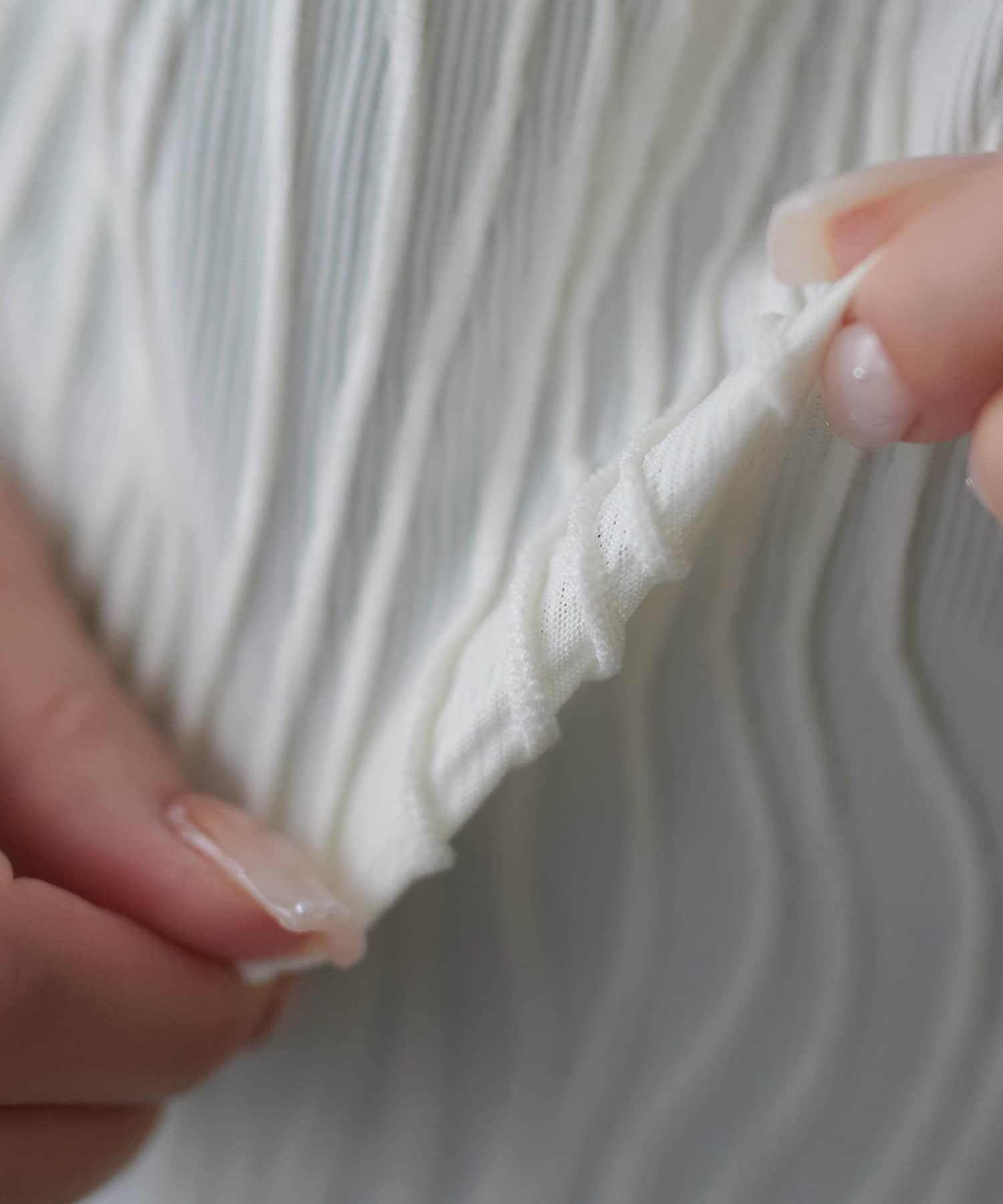 OUTLET(アウトレット) 【Discoat】立体ジャガード5分袖