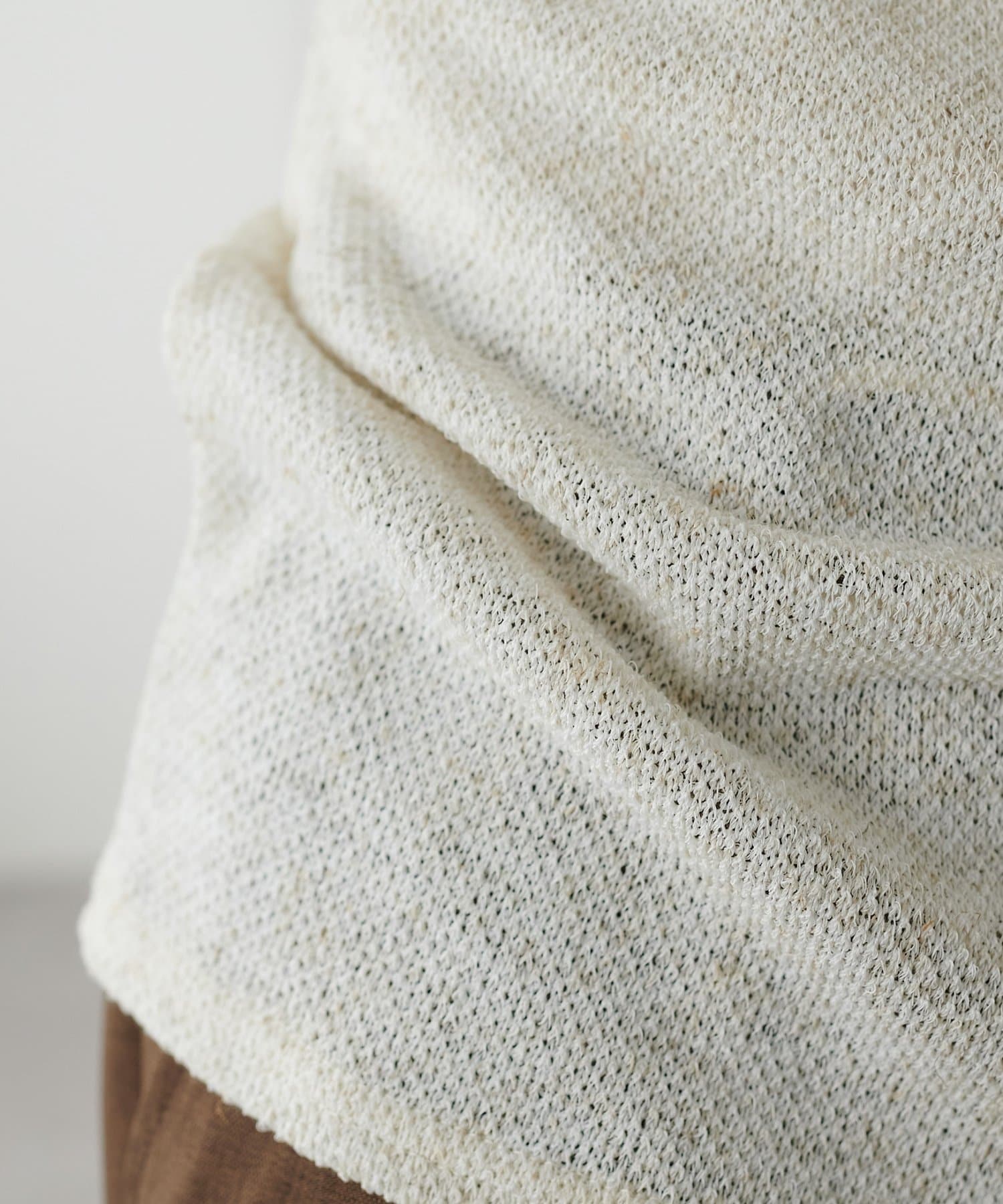 OUTLET(アウトレット) 【Discoat】ニットソー2WAYワンショル5分袖