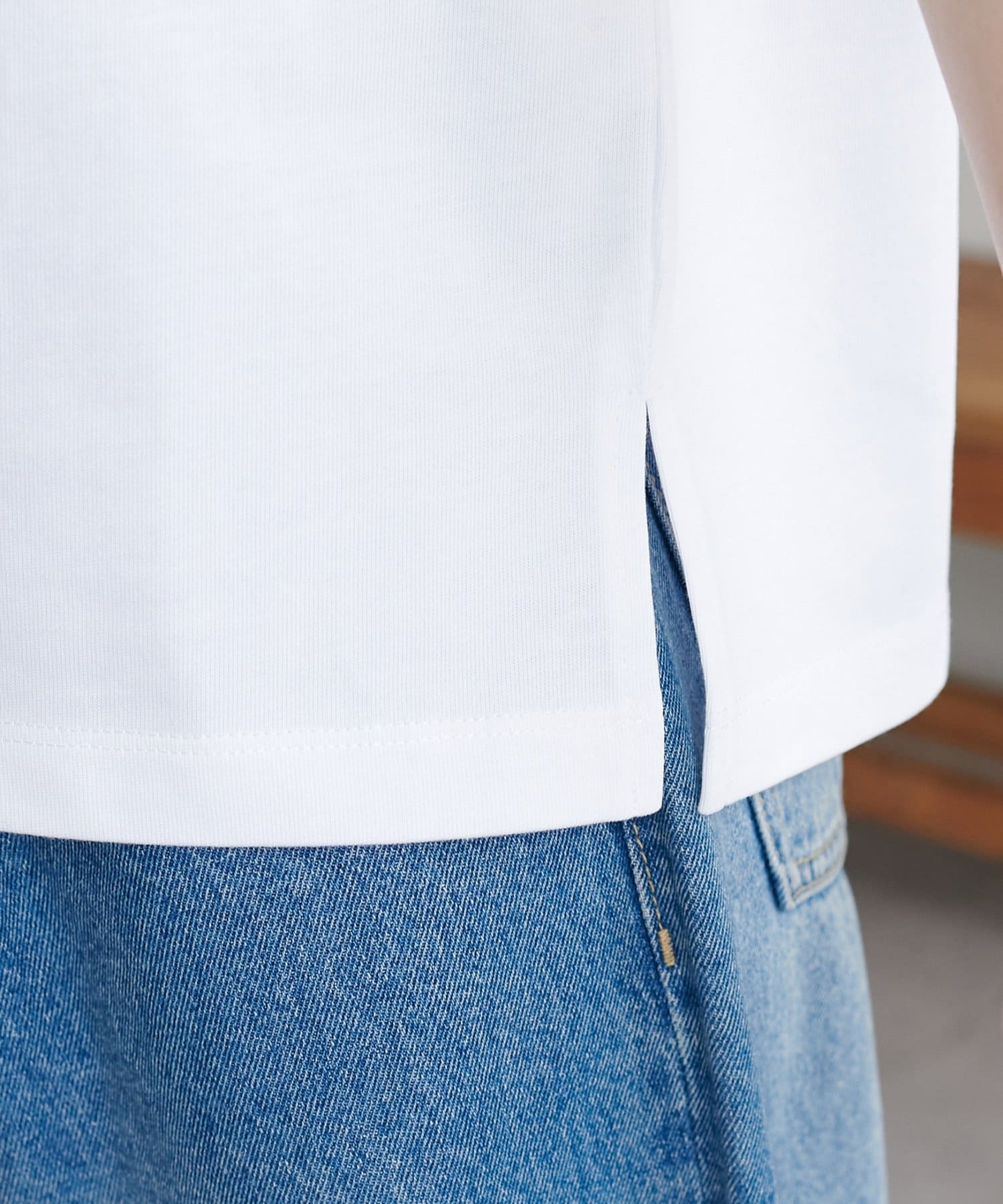 OUTLET(アウトレット) 【Discoat】フレンチスリーブTシャツ