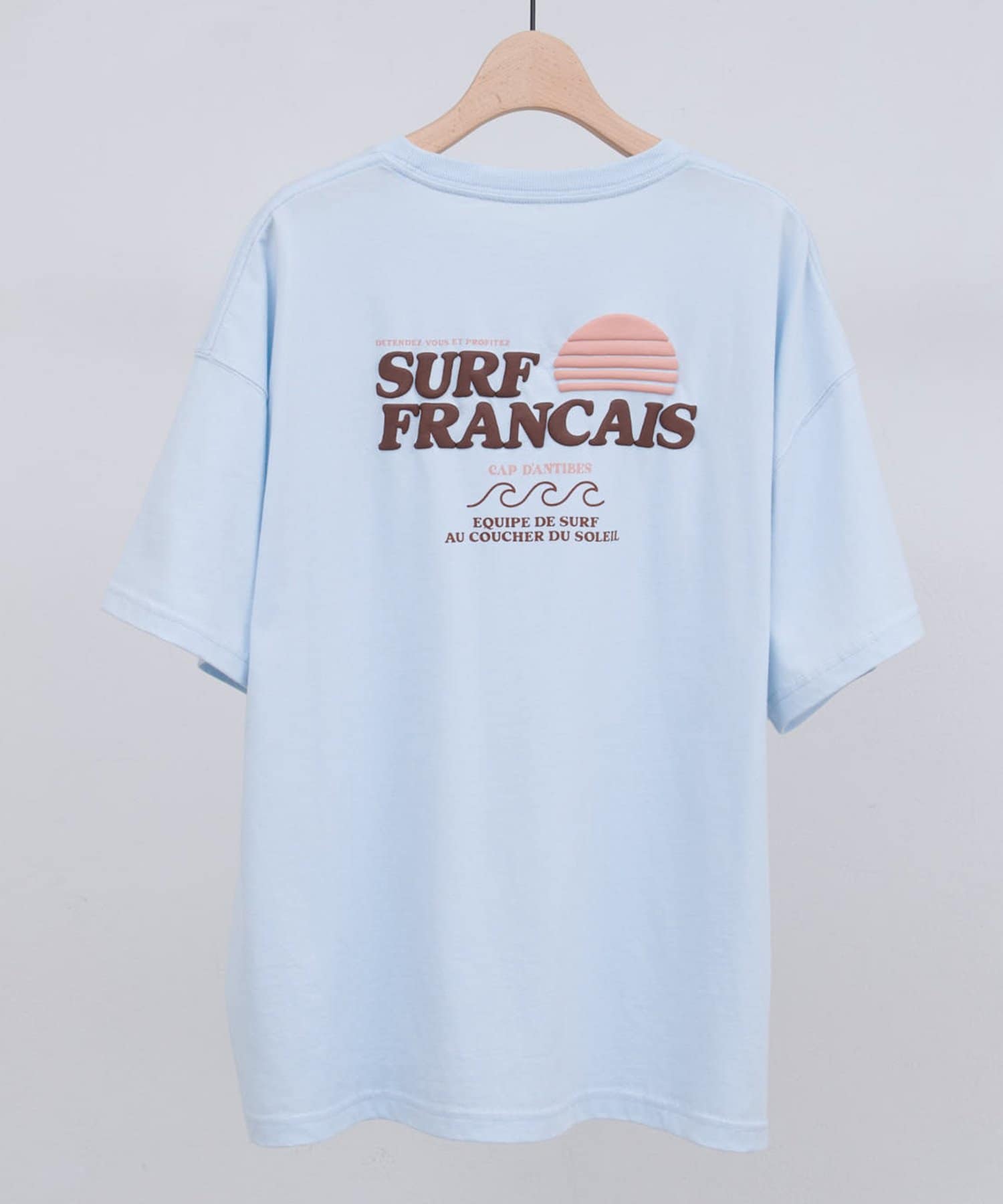 OUTLET(アウトレット) 【Discoat】【ユニセックス】サーフグラフィックTシャツ