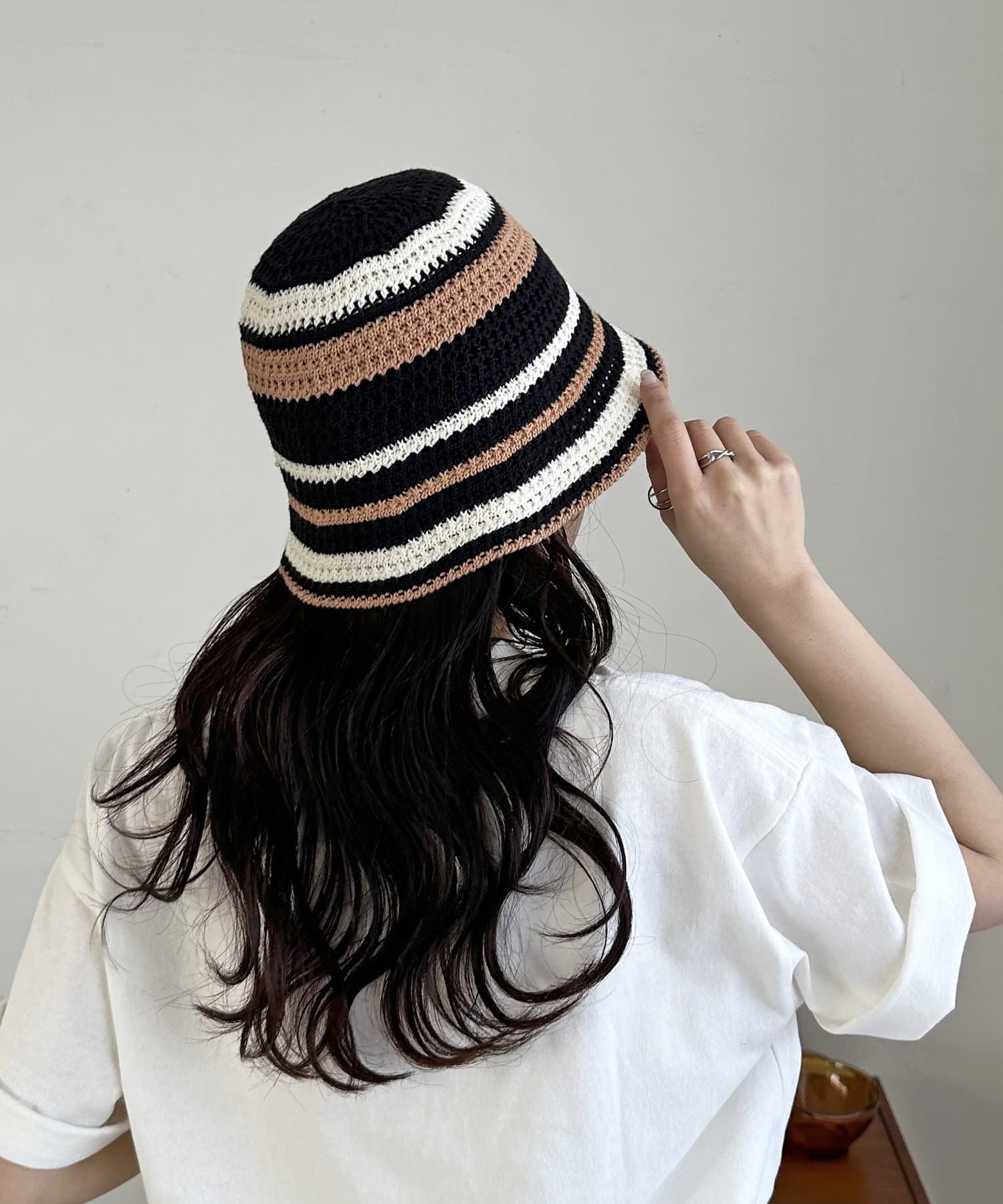 OUTLET(アウトレット) 【Discoat】ボーダーサーモハット