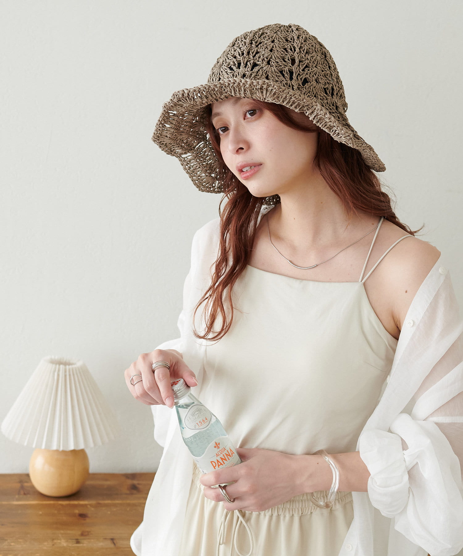 OUTLET(アウトレット) 【Discoat】ペーパーチューリップハット